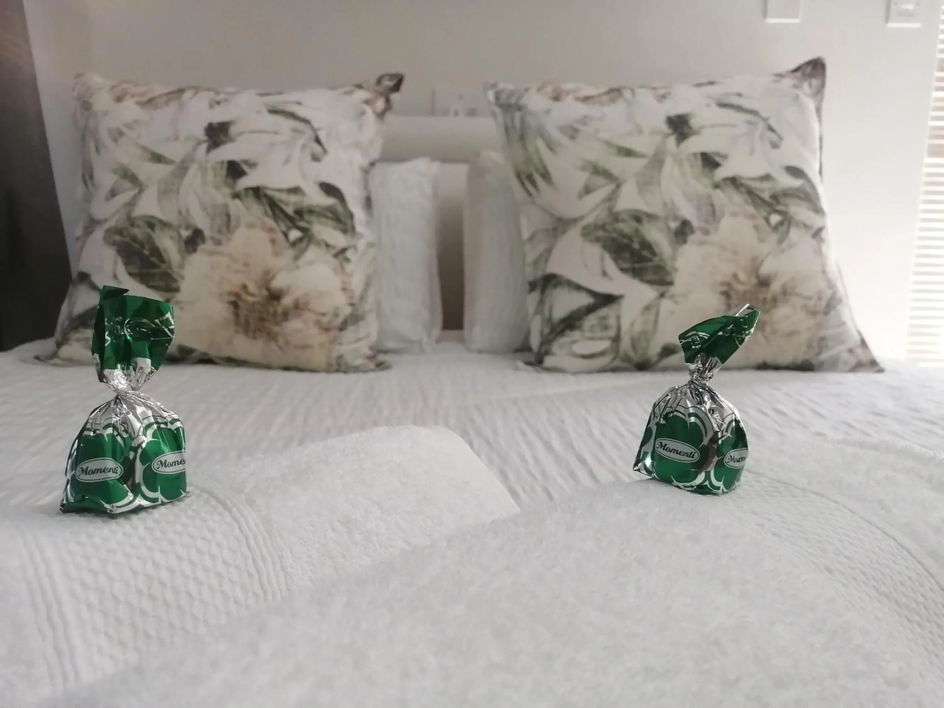 Bed in Oppi Draai Guesthouse