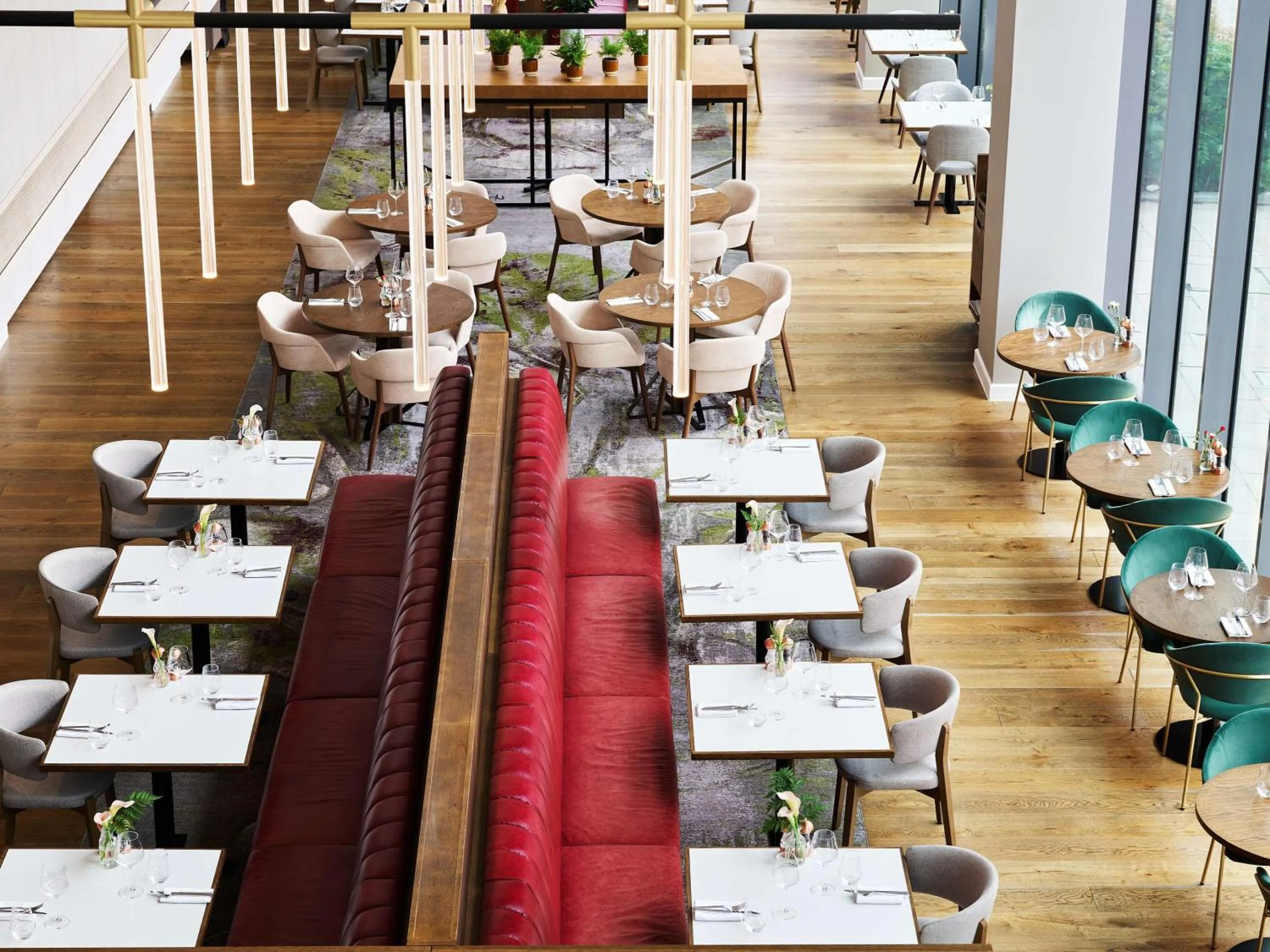 Restaurant/places to eat in Hyatt House Manchester - Aparthotel