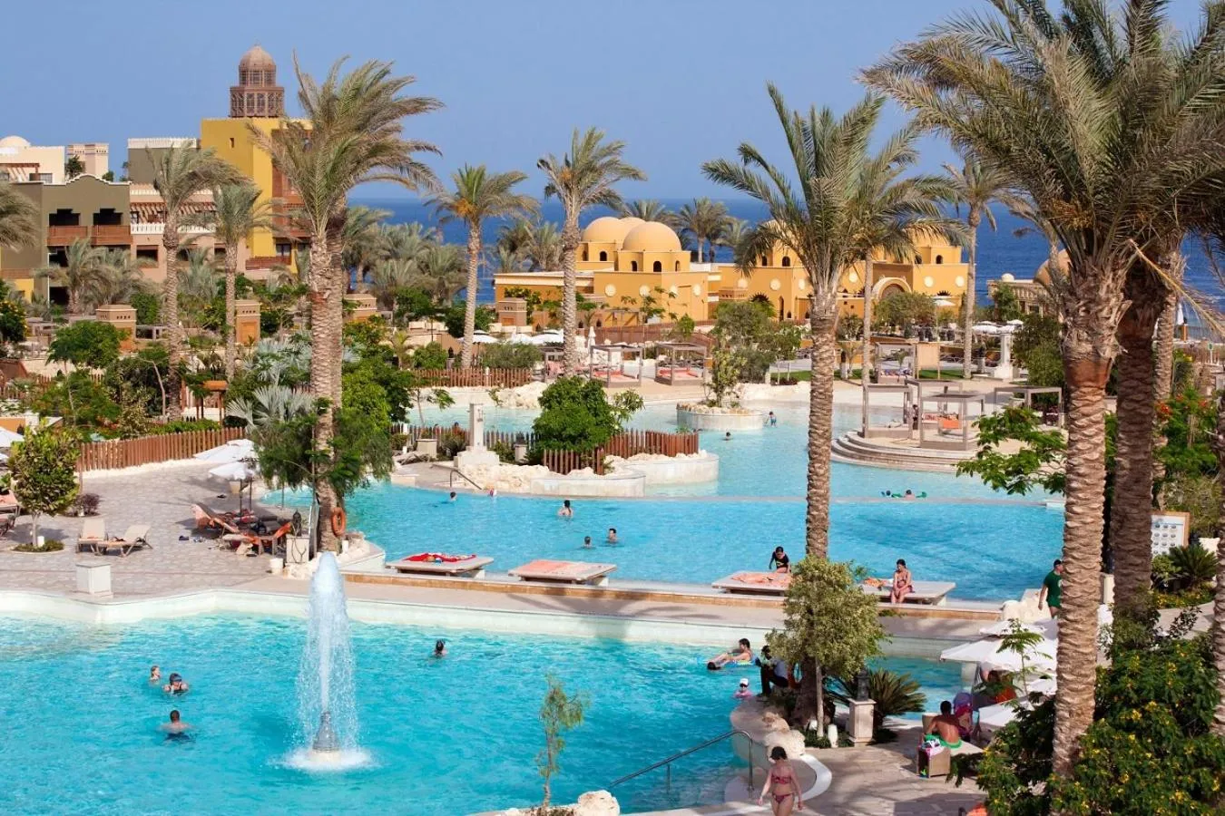 Pool view in Grand Waterworld Makadi - Couples and Families Only