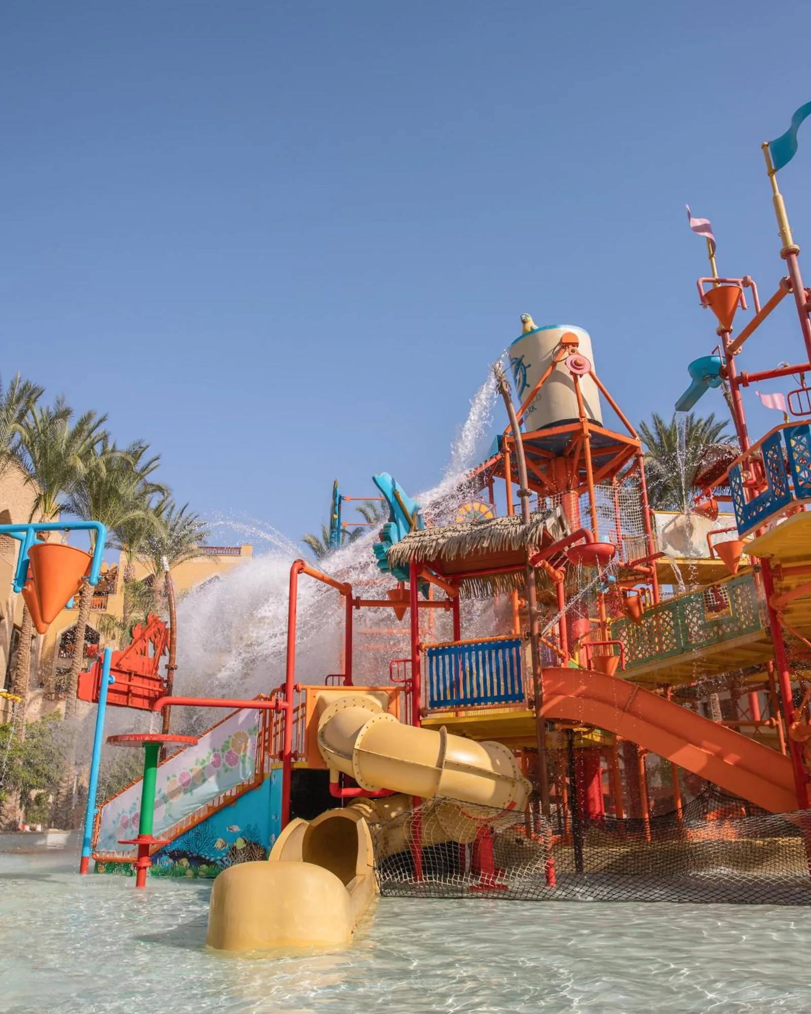 Aqua park in Grand Waterworld Makadi - Couples and Families Only