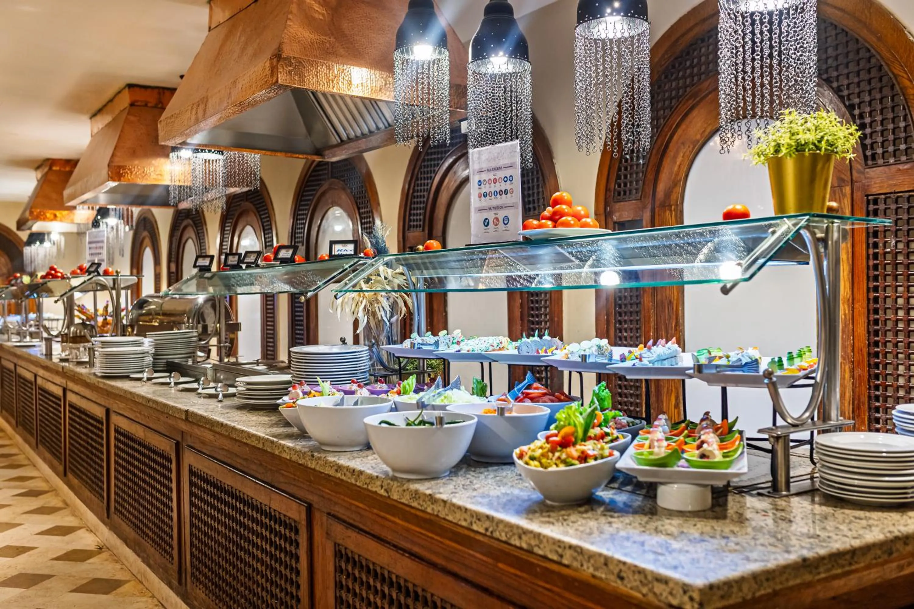 Food in Ghazala Gardens