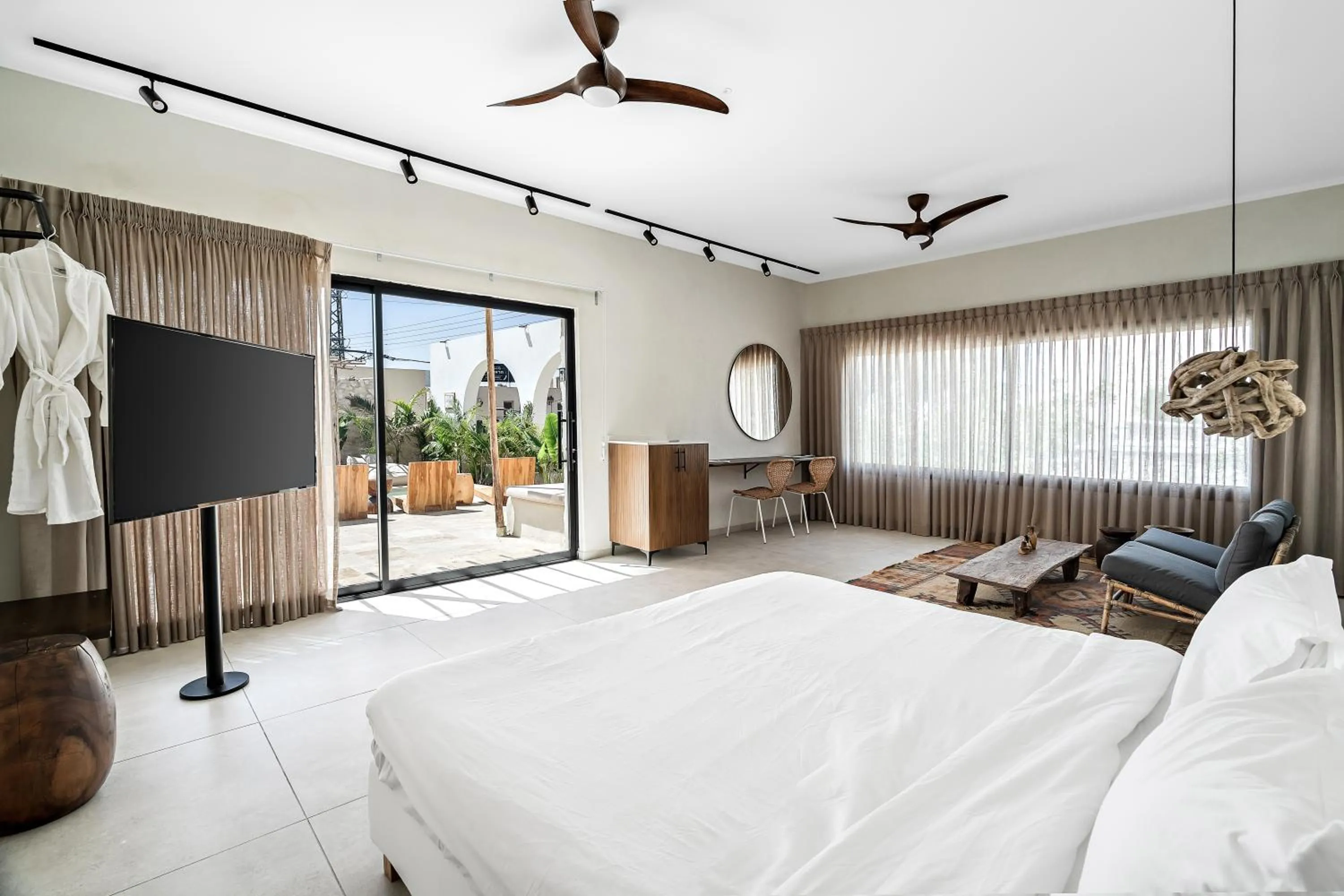 Bed in Hotel Anilevich Mansion