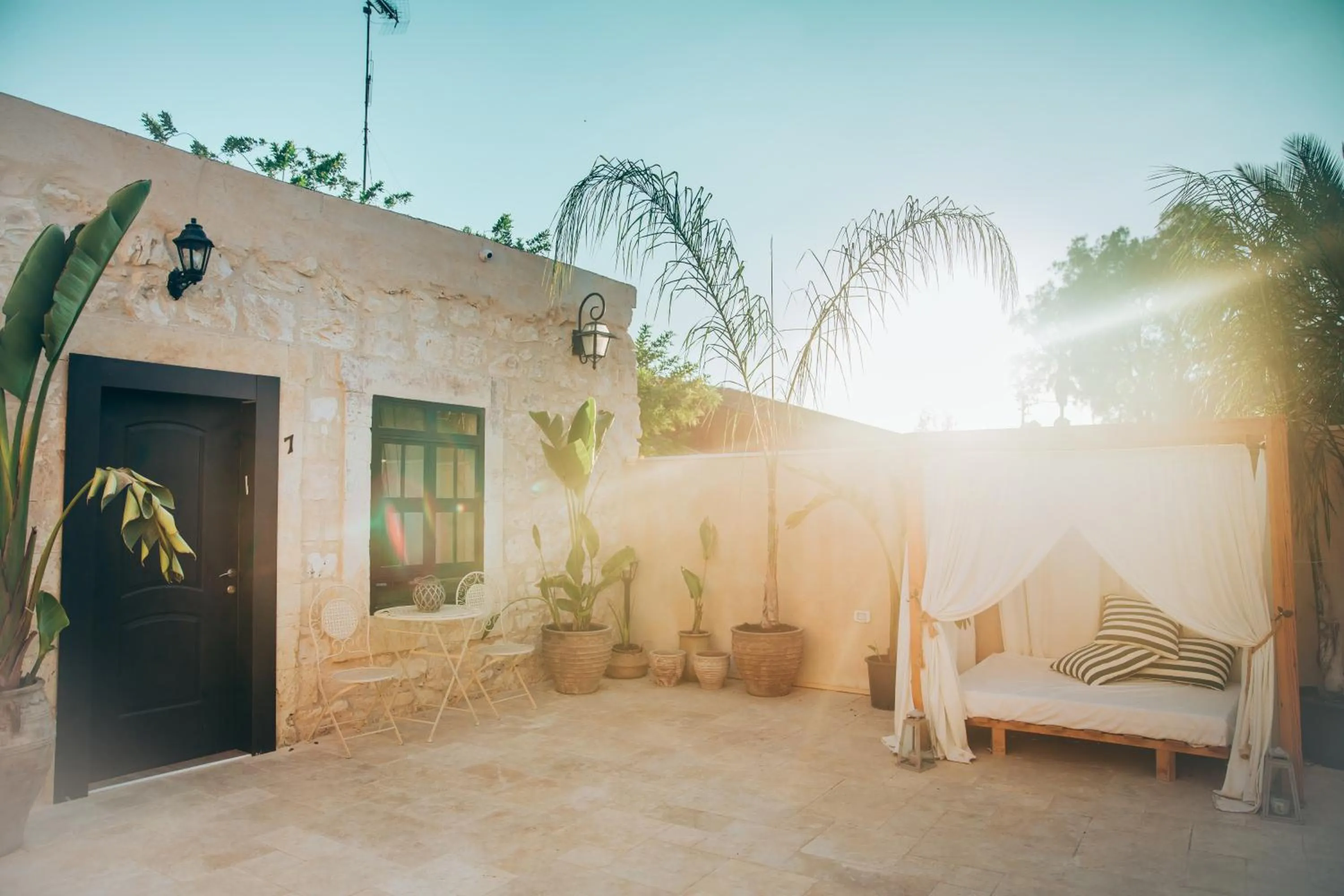 Garden in Hotel Anilevich Mansion
