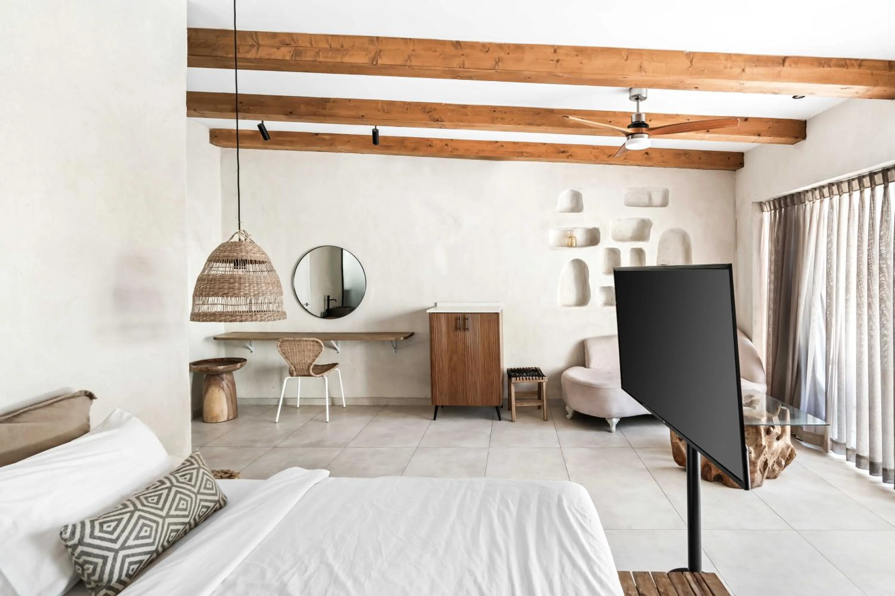 Bed in Hotel Anilevich Mansion