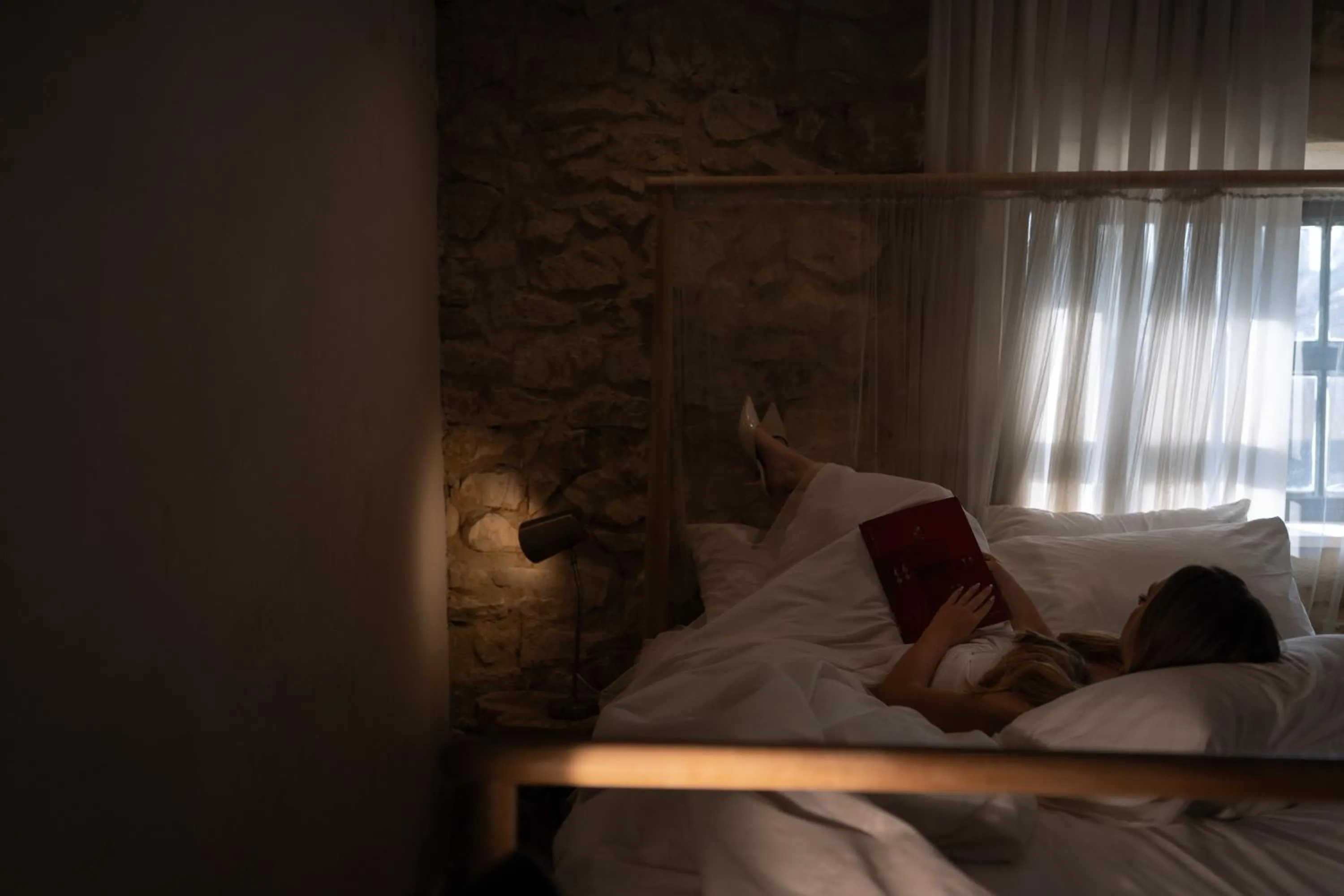 Bed in Hotel Anilevich Mansion