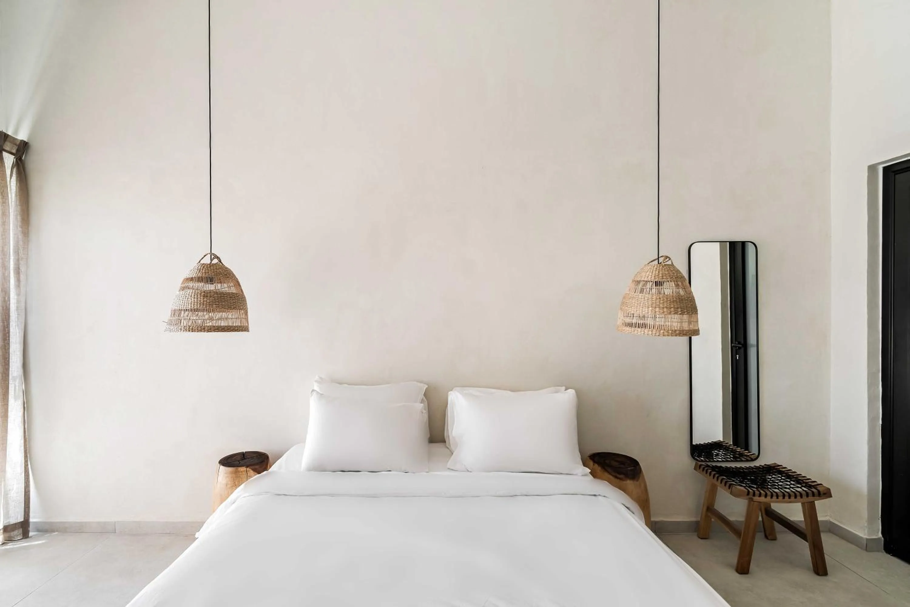 Bed in Hotel Anilevich Mansion