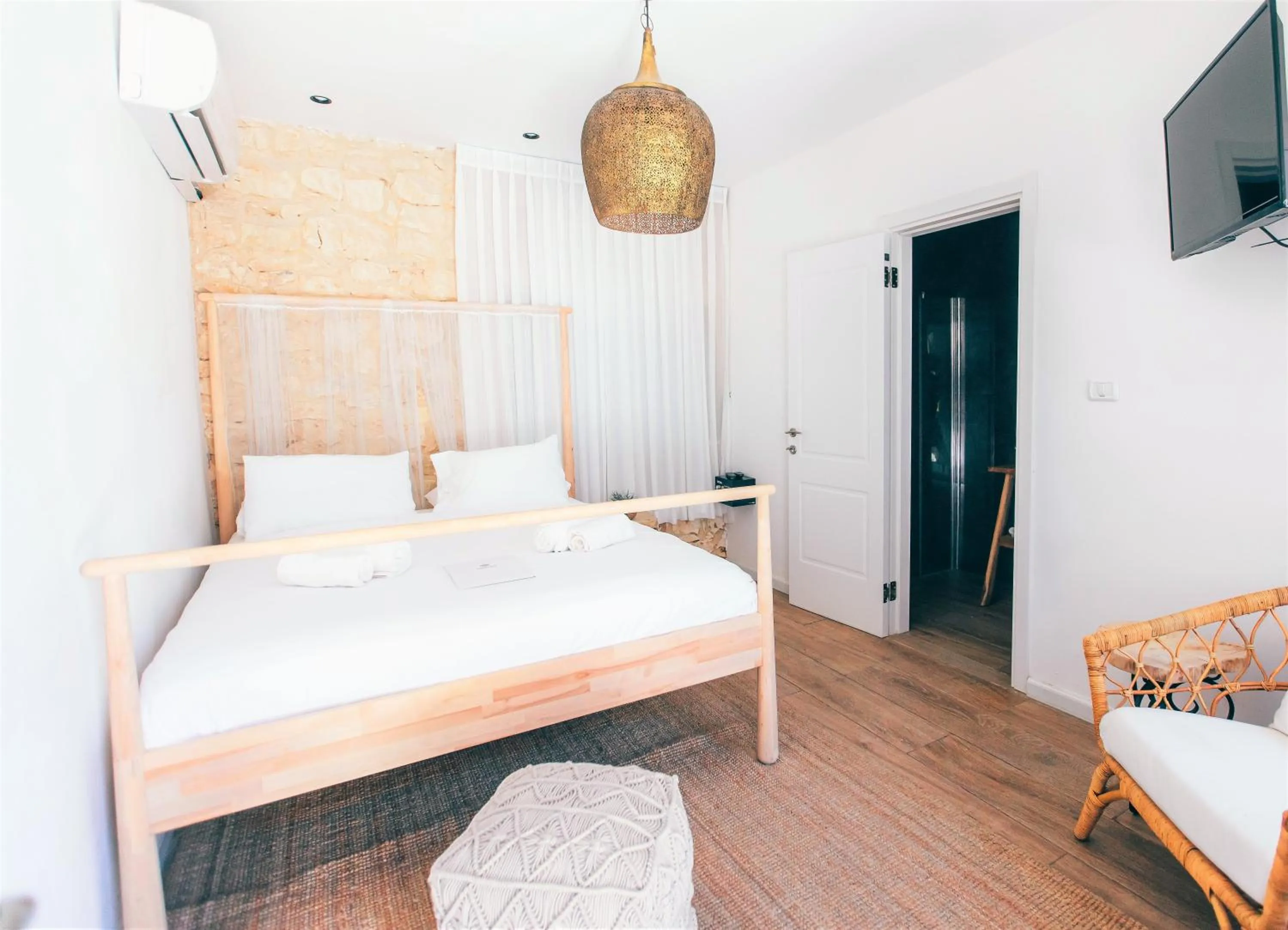 Bed in Hotel Anilevich Mansion