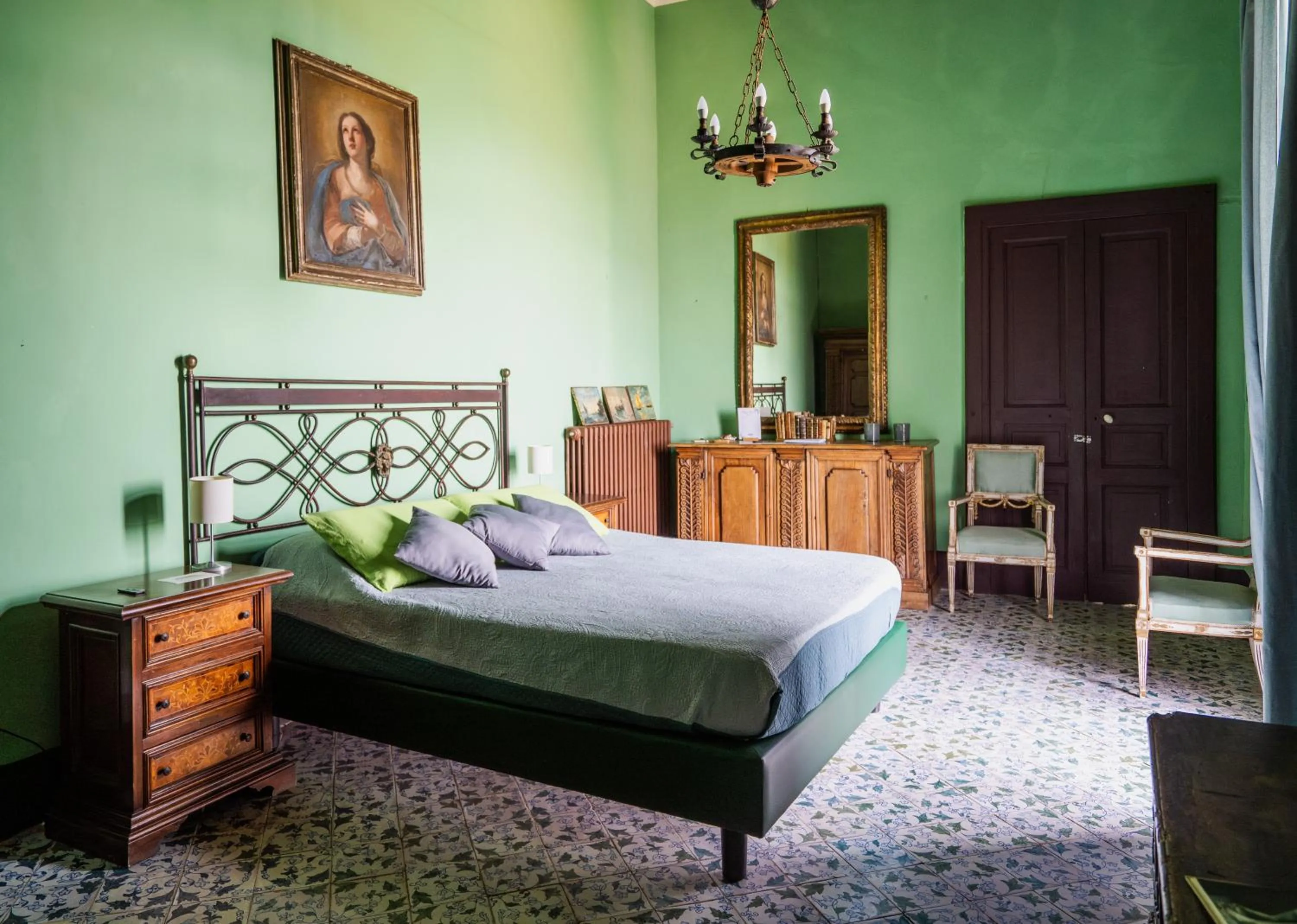 Bed in Palazzo Mazziotti