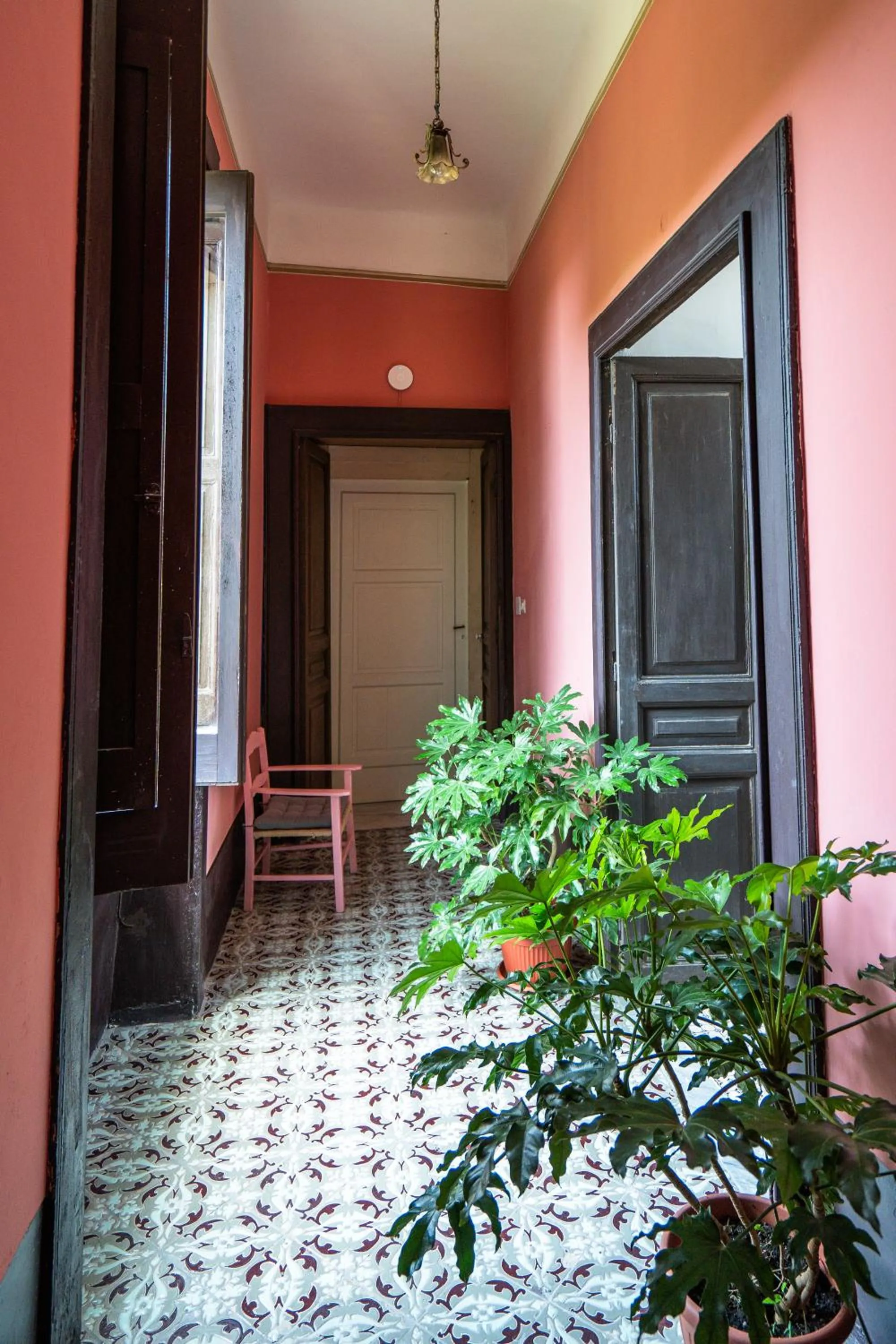 Decorative detail in Palazzo Mazziotti