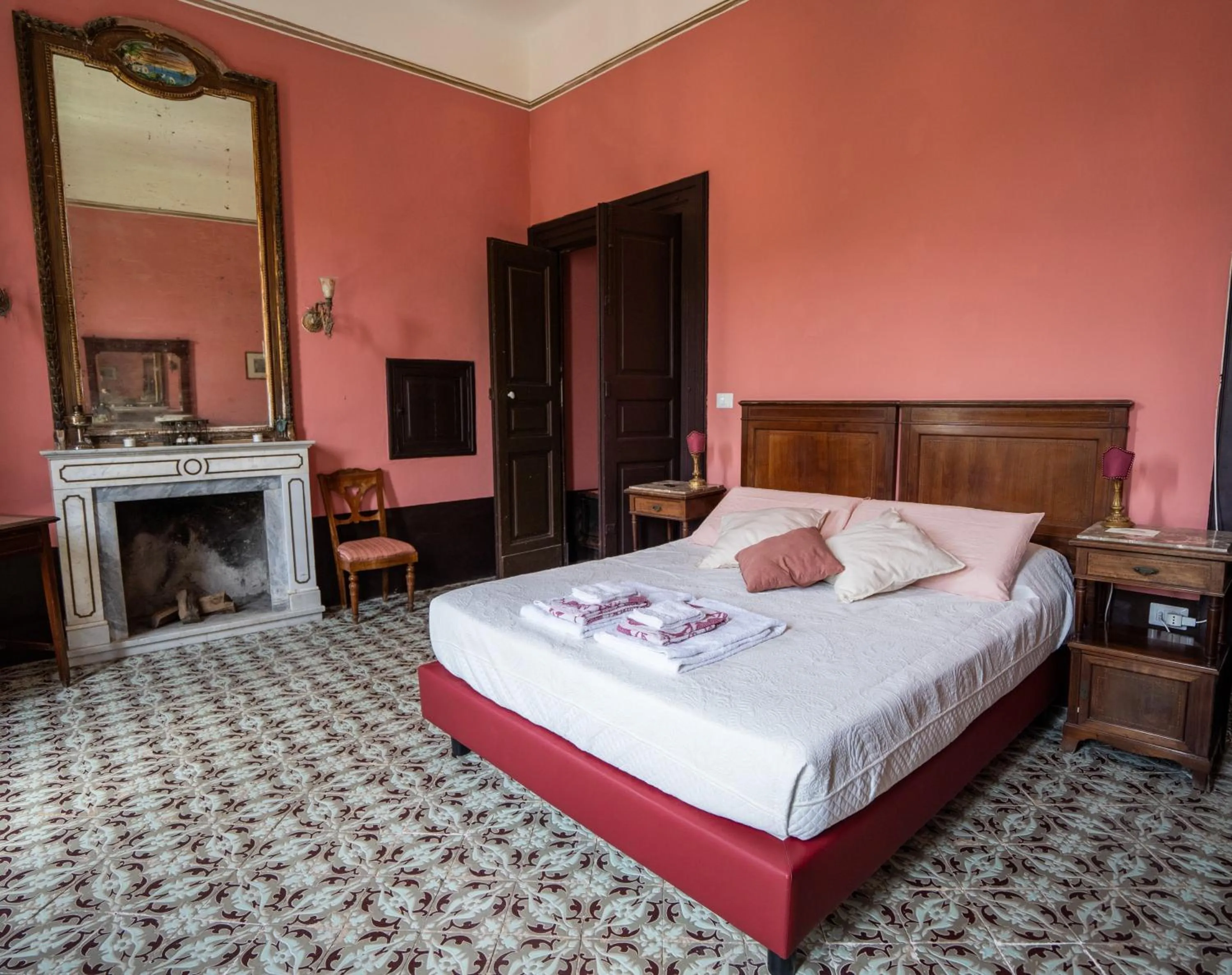 Bed in Palazzo Mazziotti