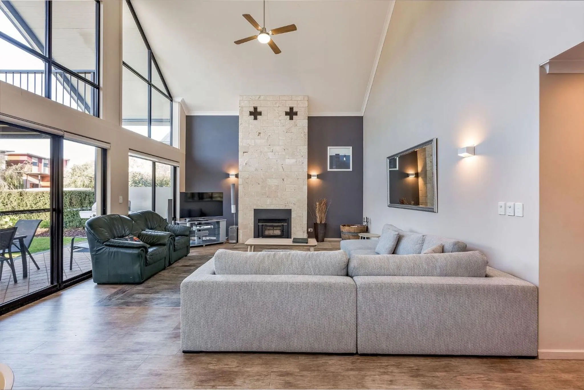 Seating area in Regency Beach Club