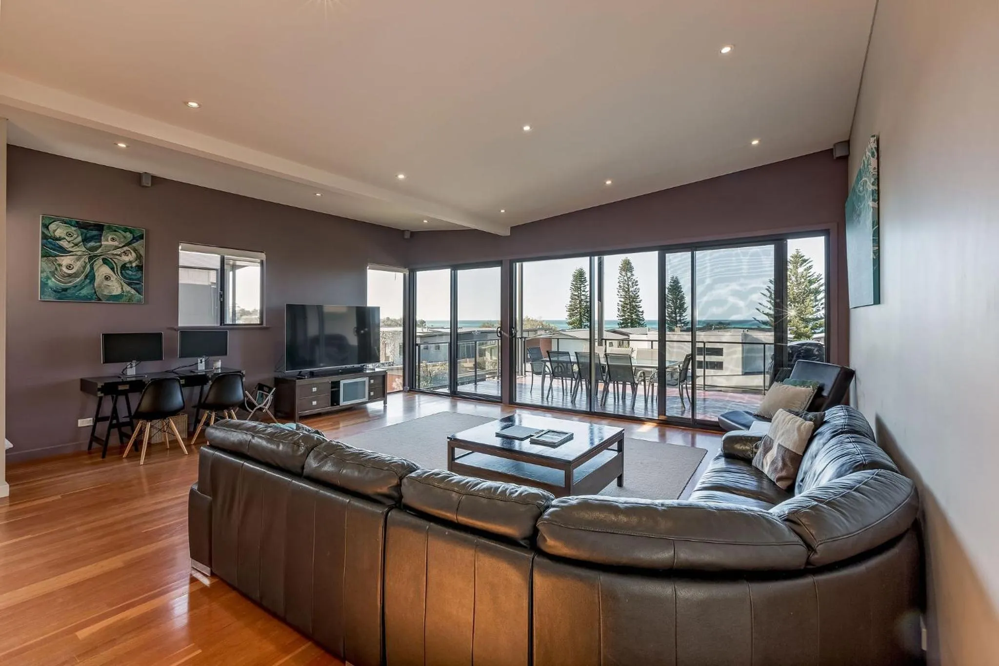 Living room in Regency Beach Club