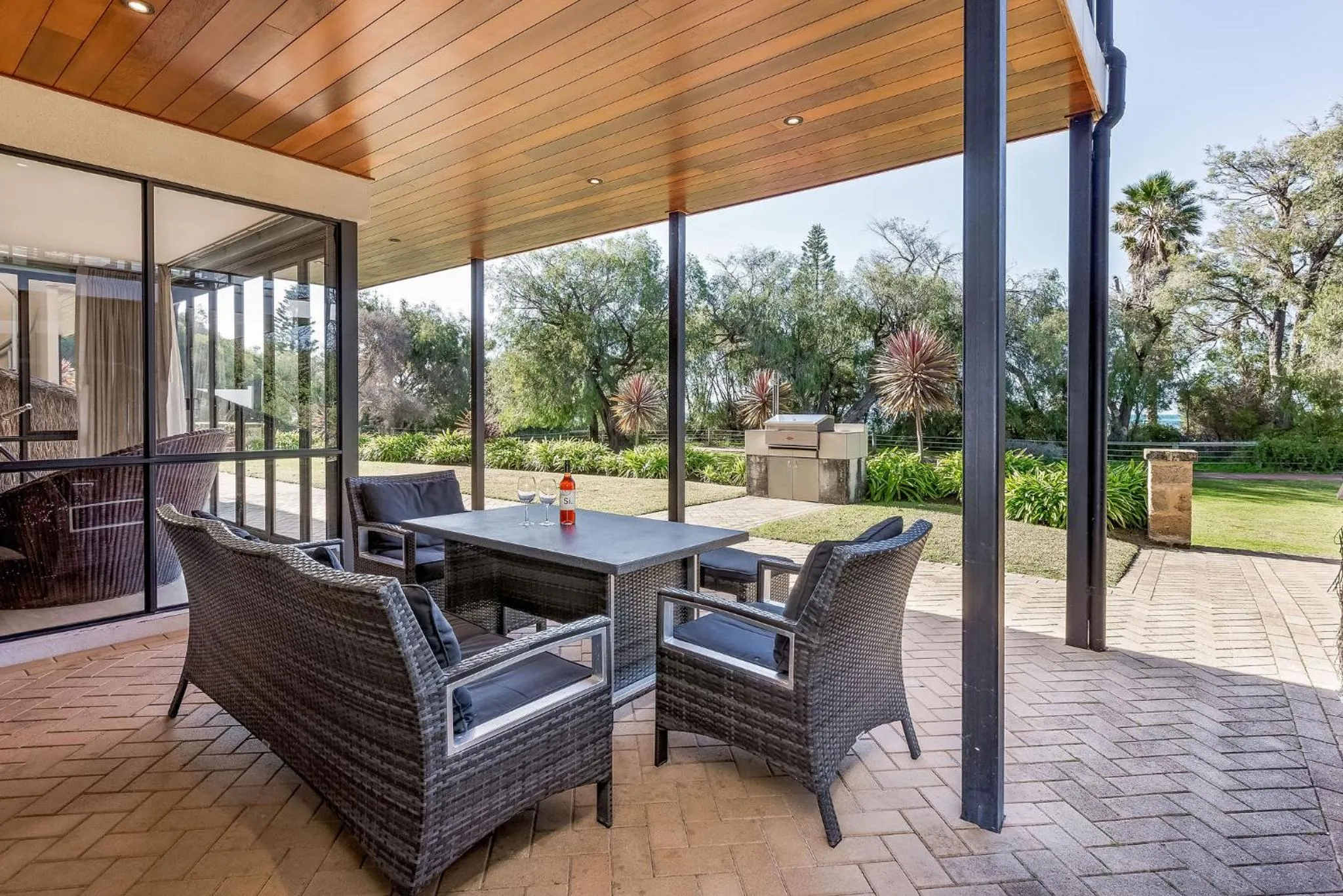 Patio in Regency Beach Club