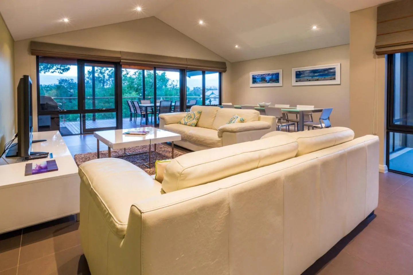 Living room in Regency Beach Club