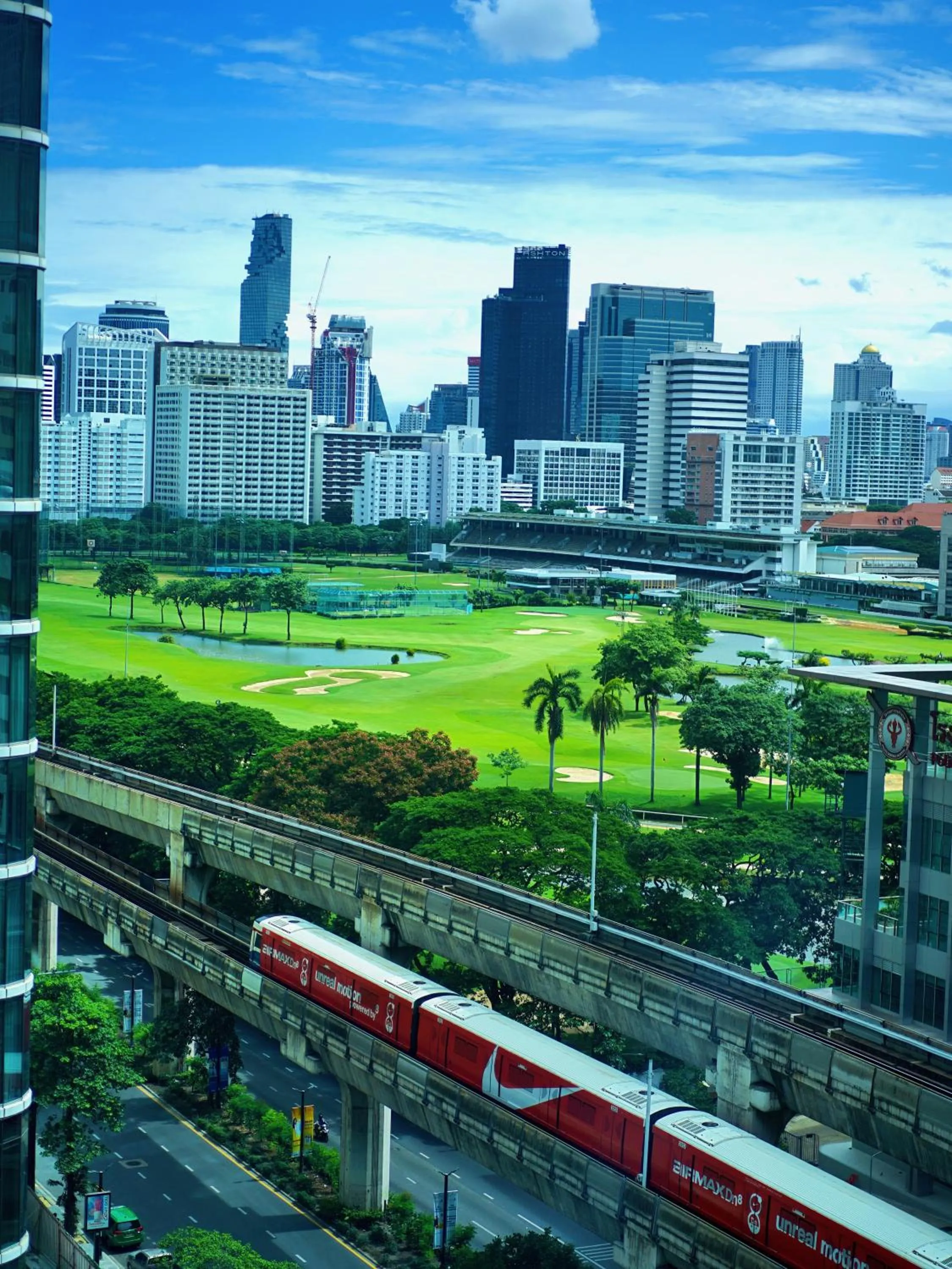 Golfcourse in Grand Hyatt Erawan Bangkok
