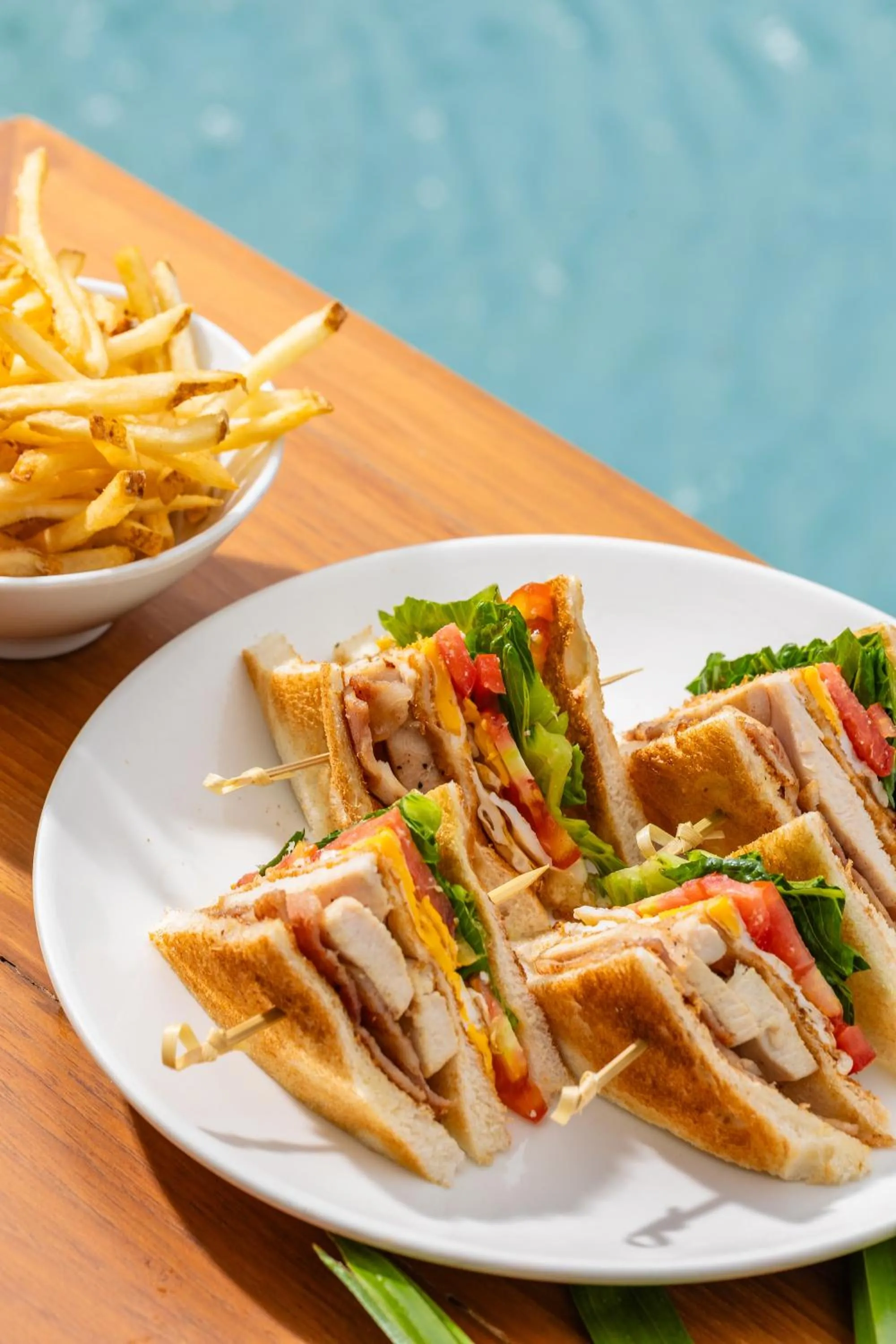 Food close-up in Grand Hyatt Erawan Bangkok