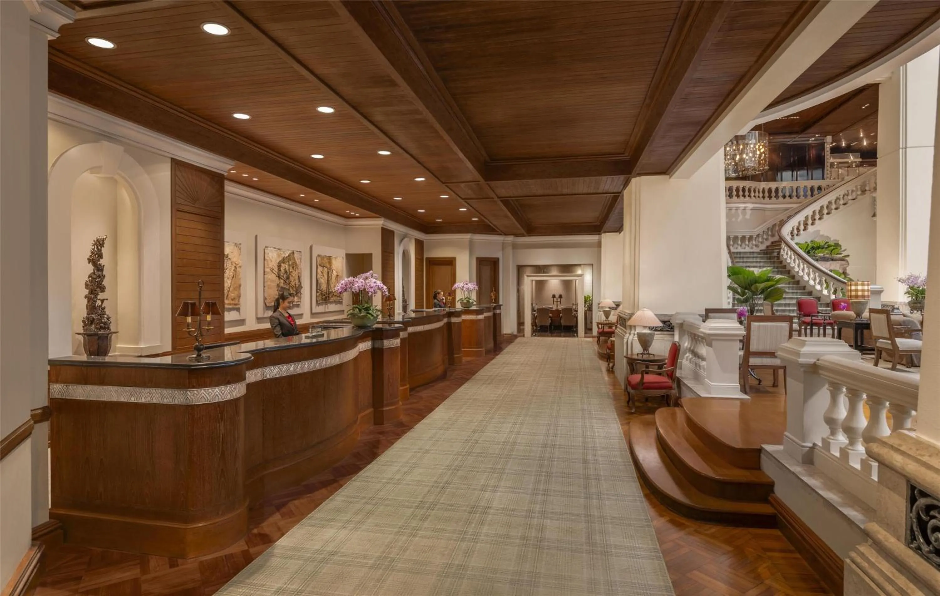 Lobby or reception in Grand Hyatt Erawan Bangkok