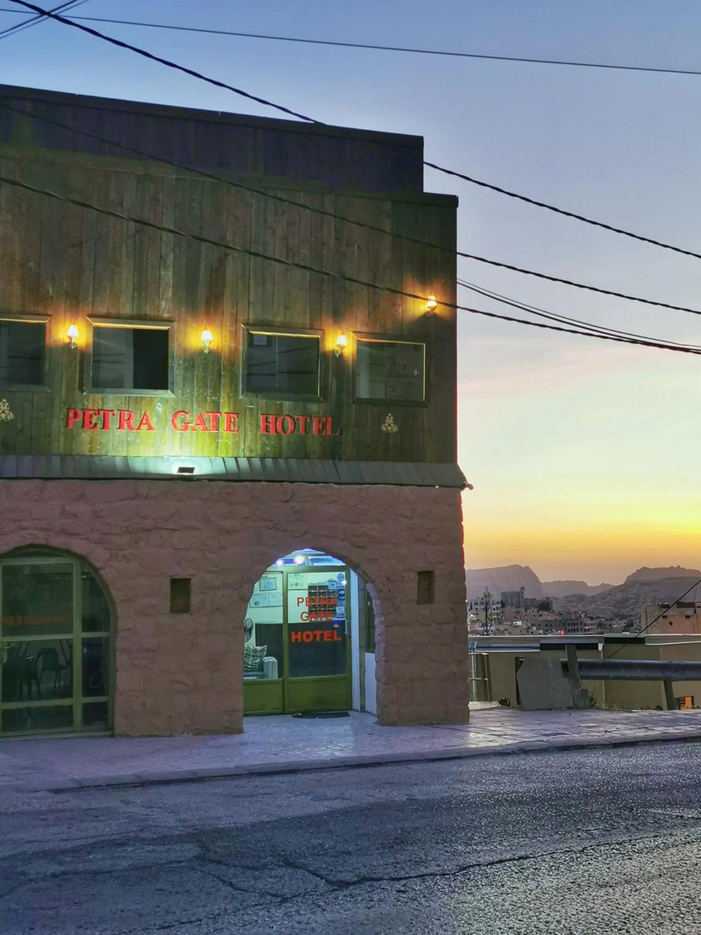 Property building in Petra Gate Hotel