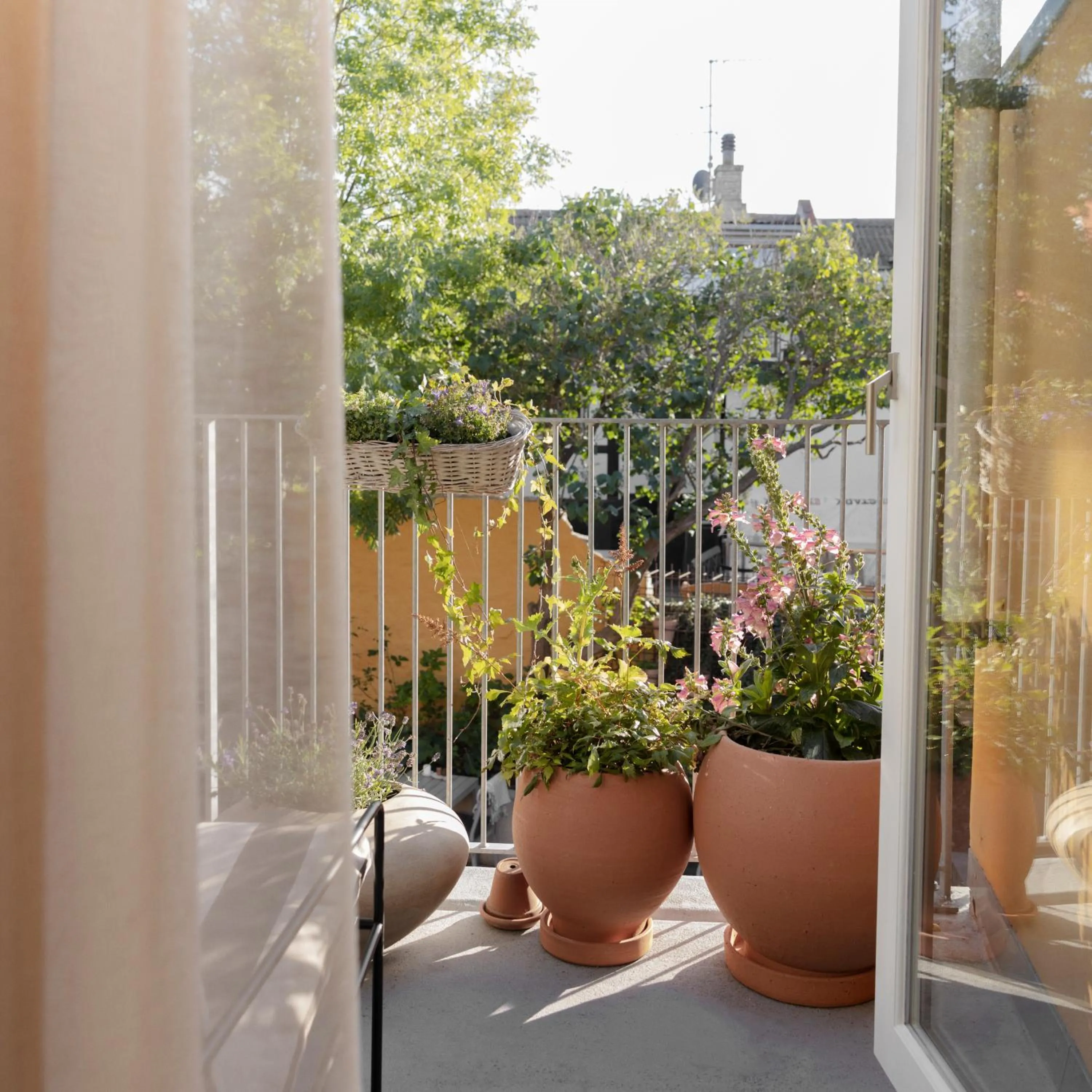 Balcony/Terrace in Grønbechs Hotel