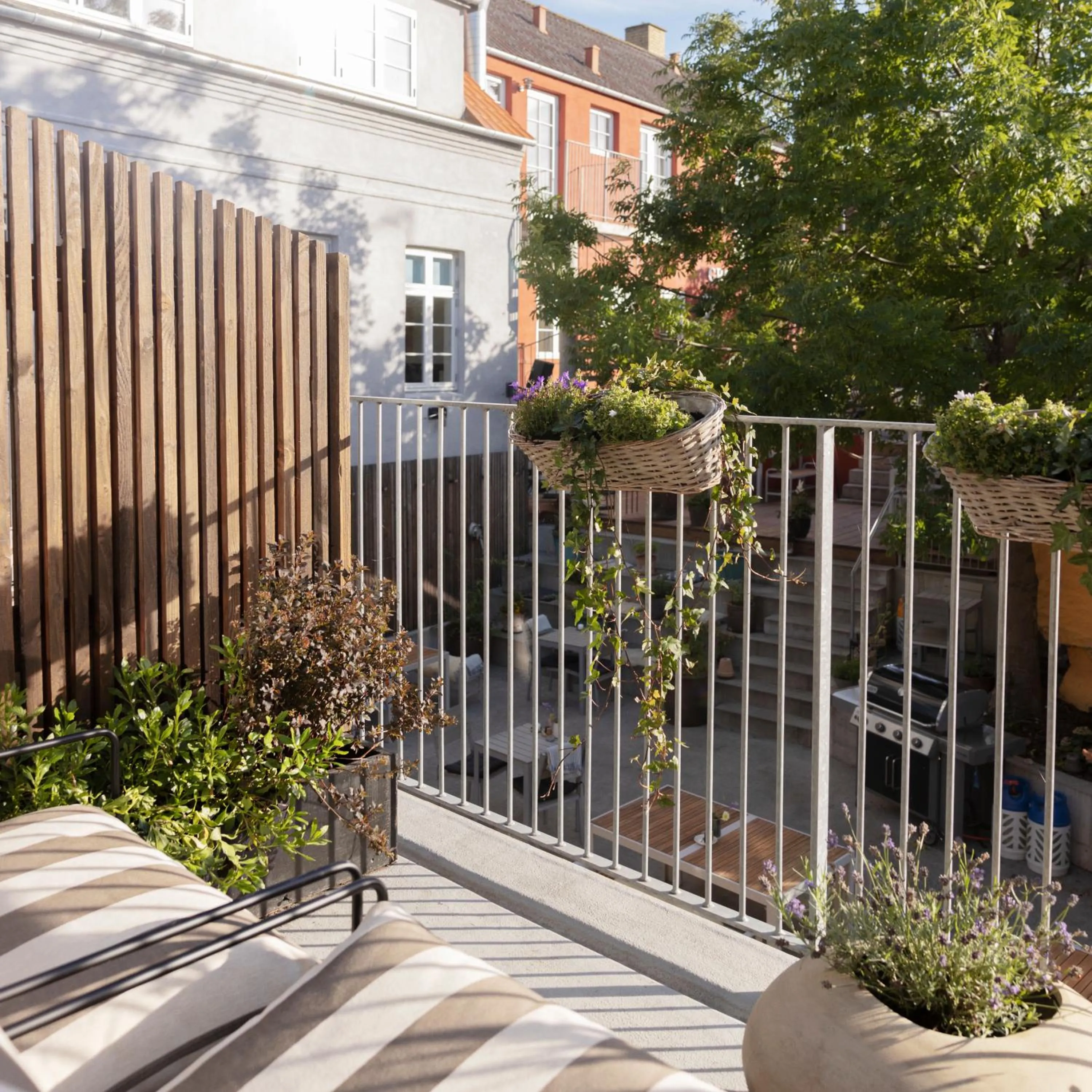 Balcony/Terrace in Grønbechs Hotel