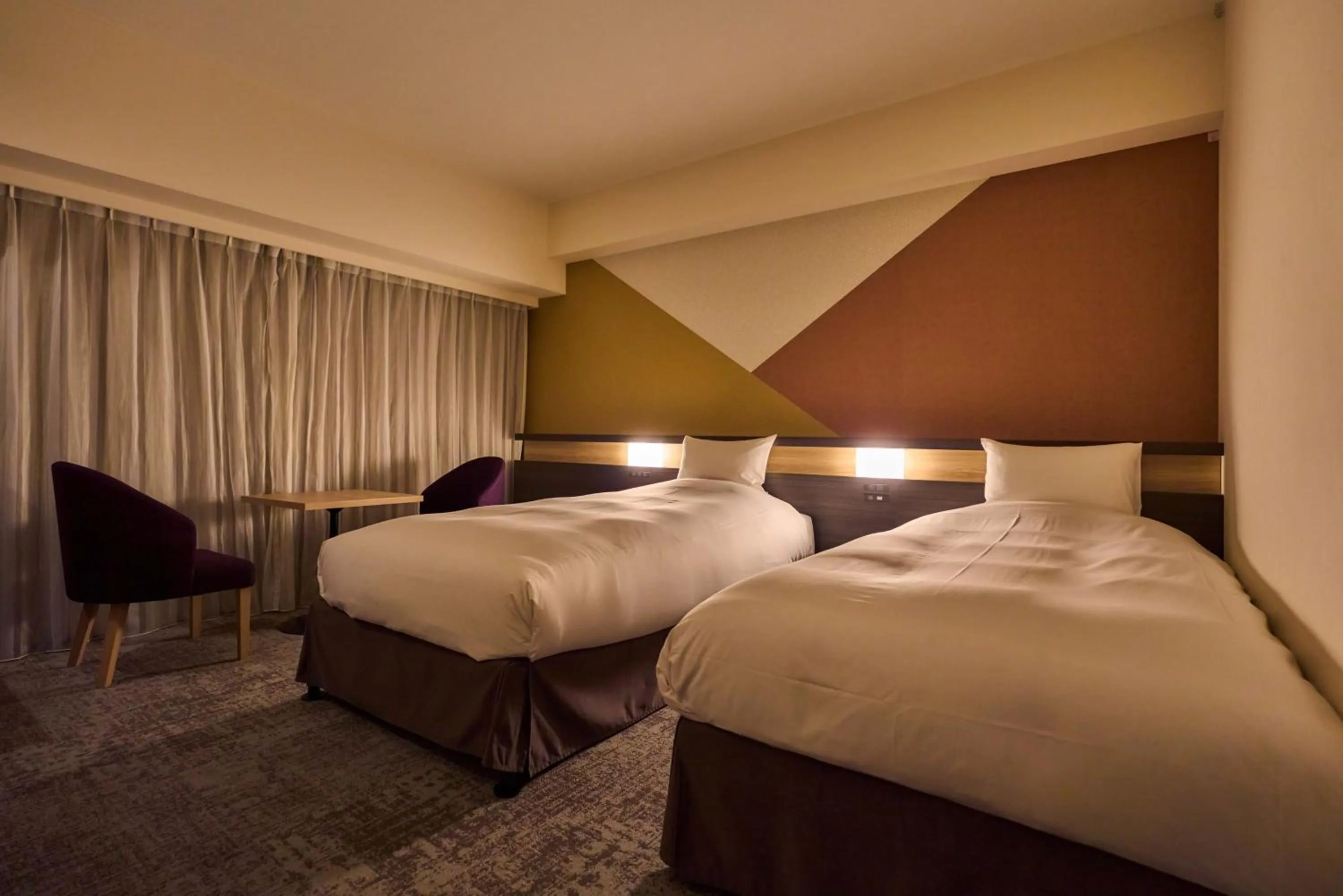 Bed in Hotel Kanazawa