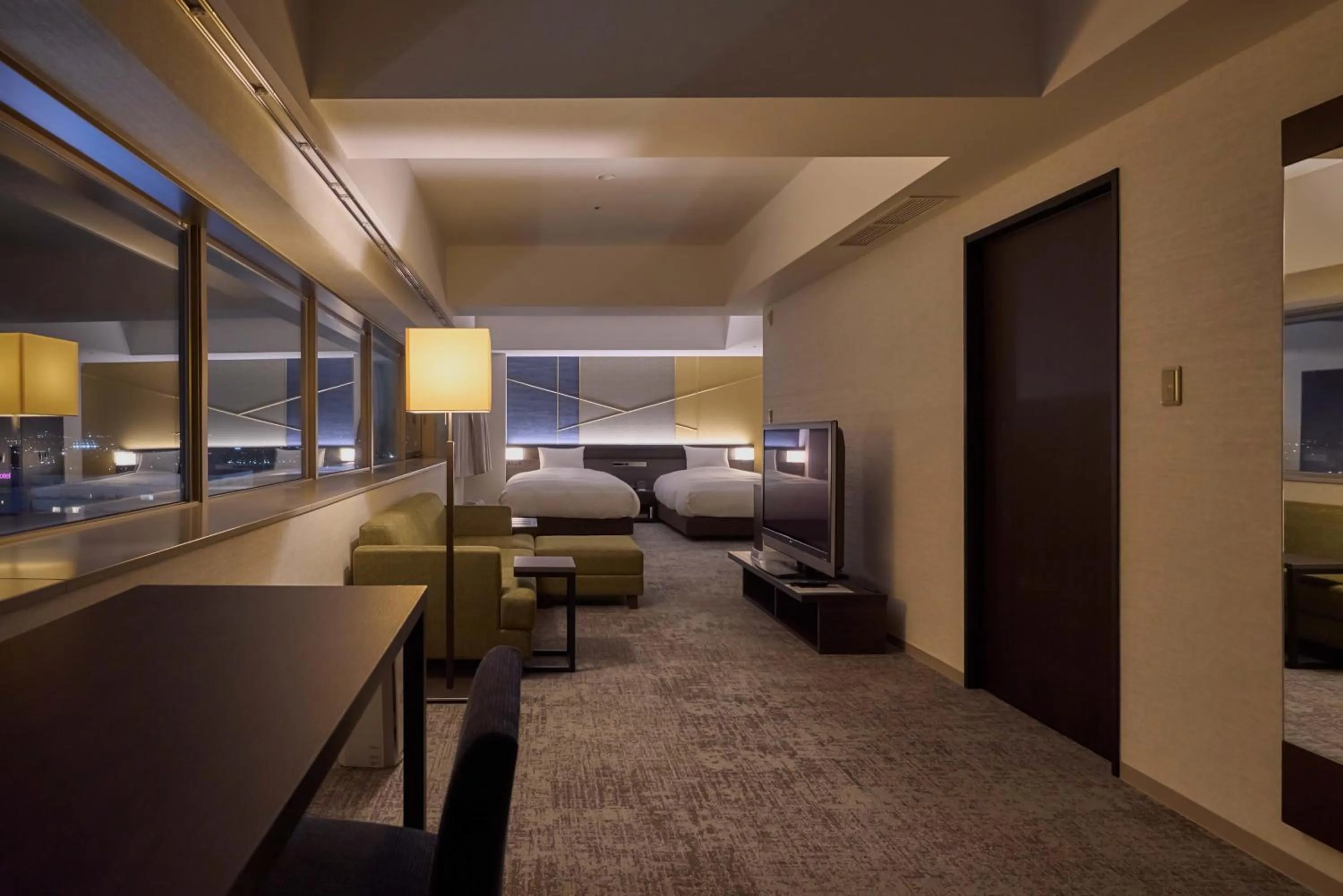 Photo of the whole room, Bed in Hotel Kanazawa