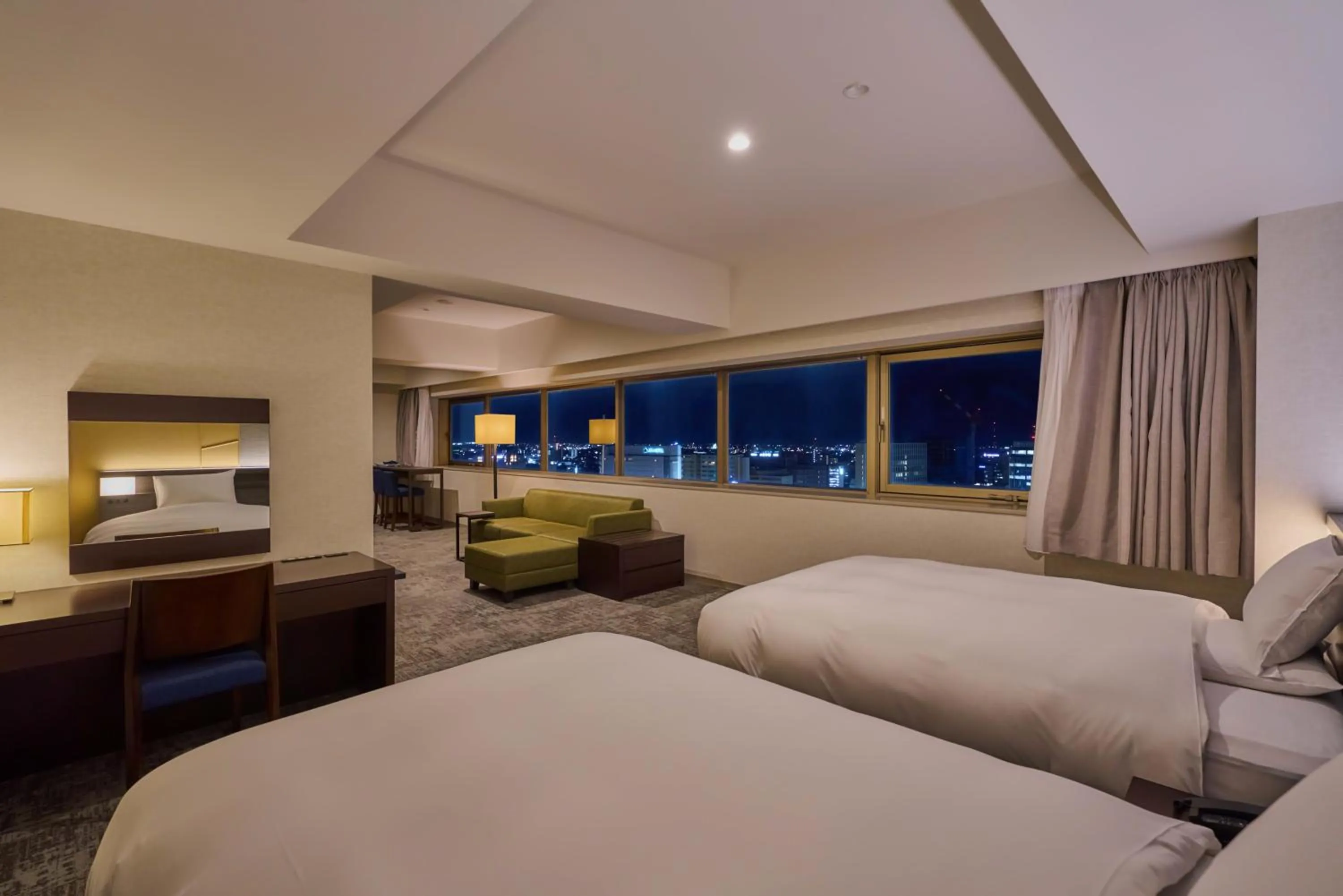 Photo of the whole room, Bed in Hotel Kanazawa