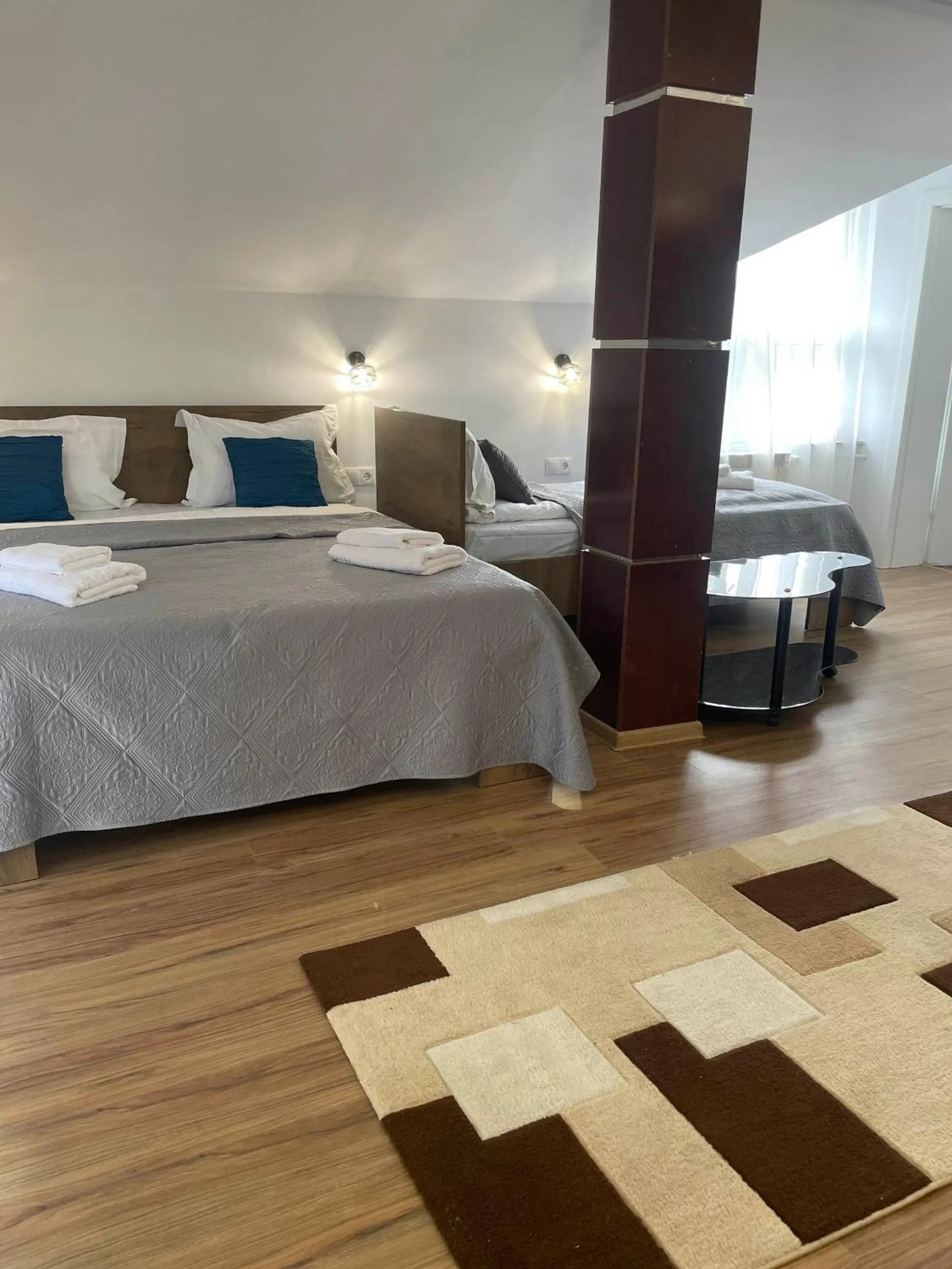 Bed in Motel Maestro