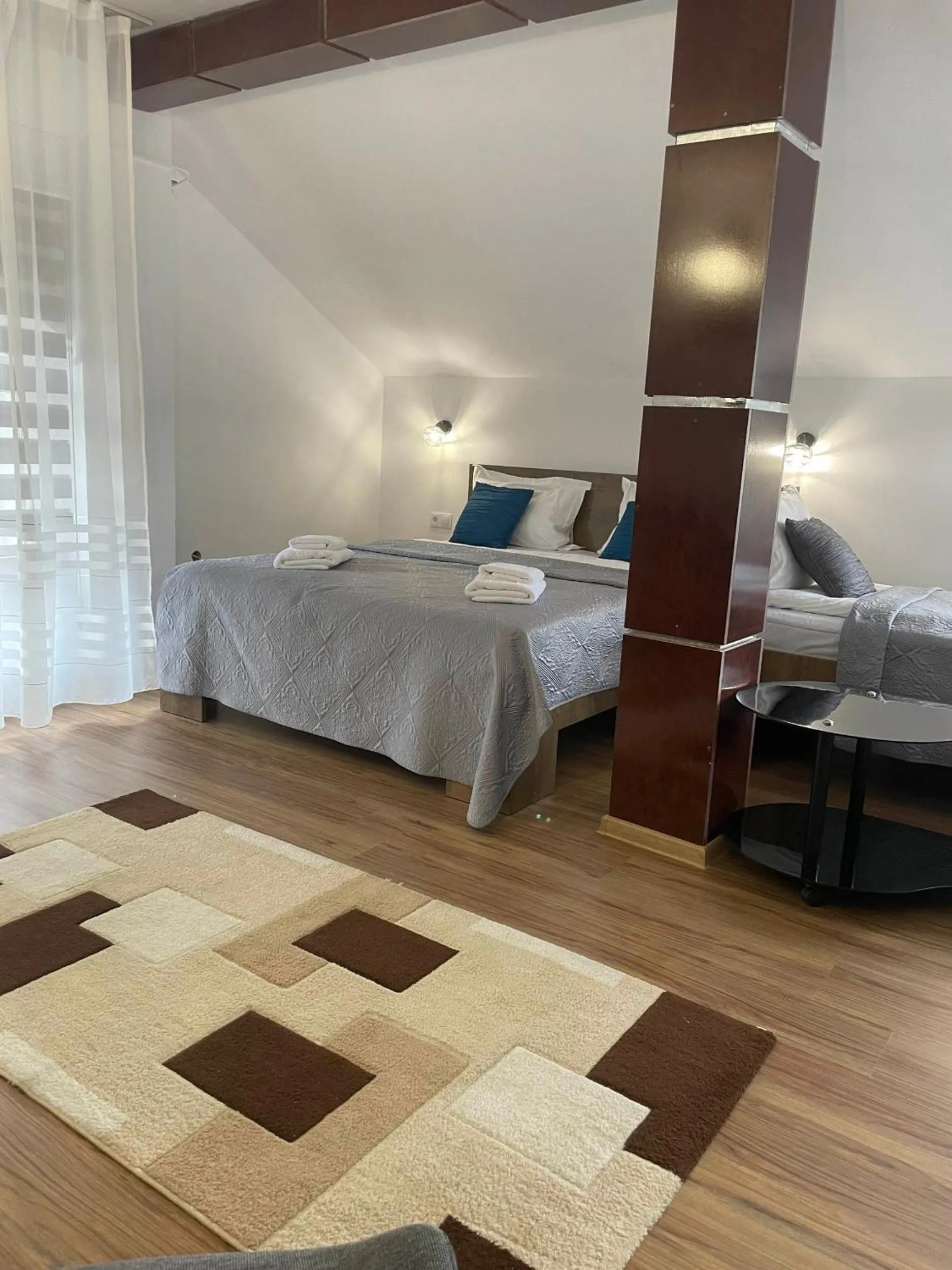 Bed in Motel Maestro