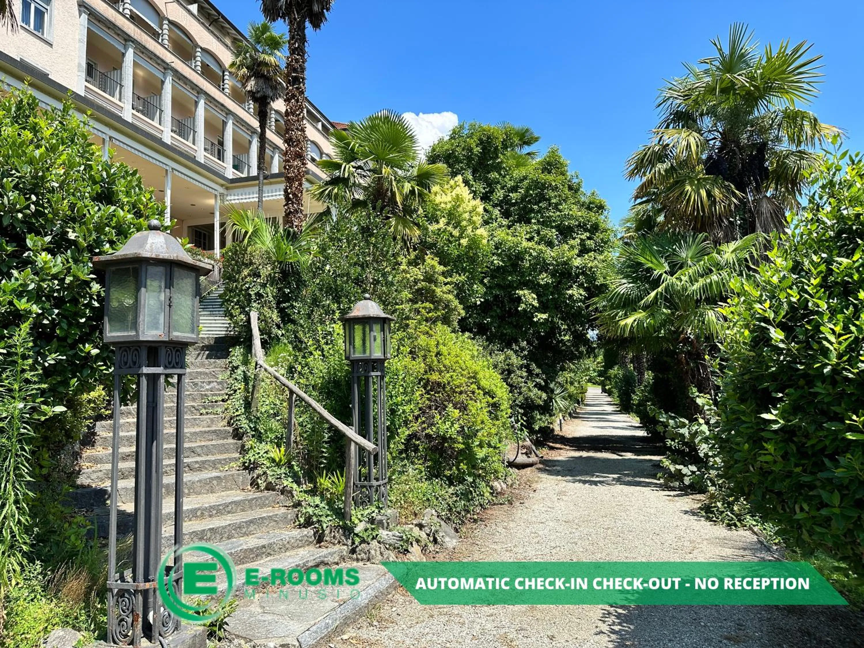 Garden in E-Rooms Minusio