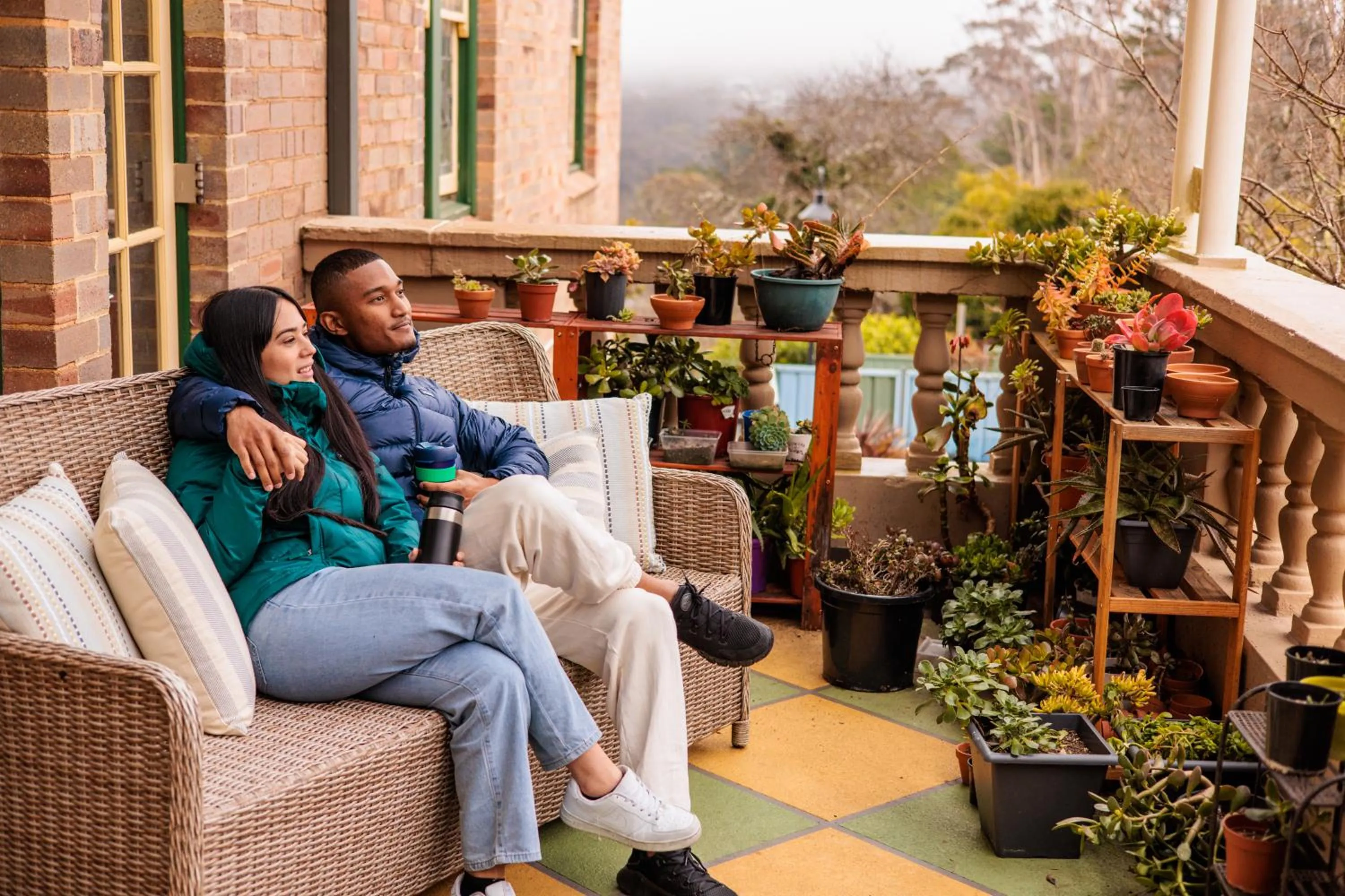 Balcony/Terrace in YHA Blue Mountains Katoomba