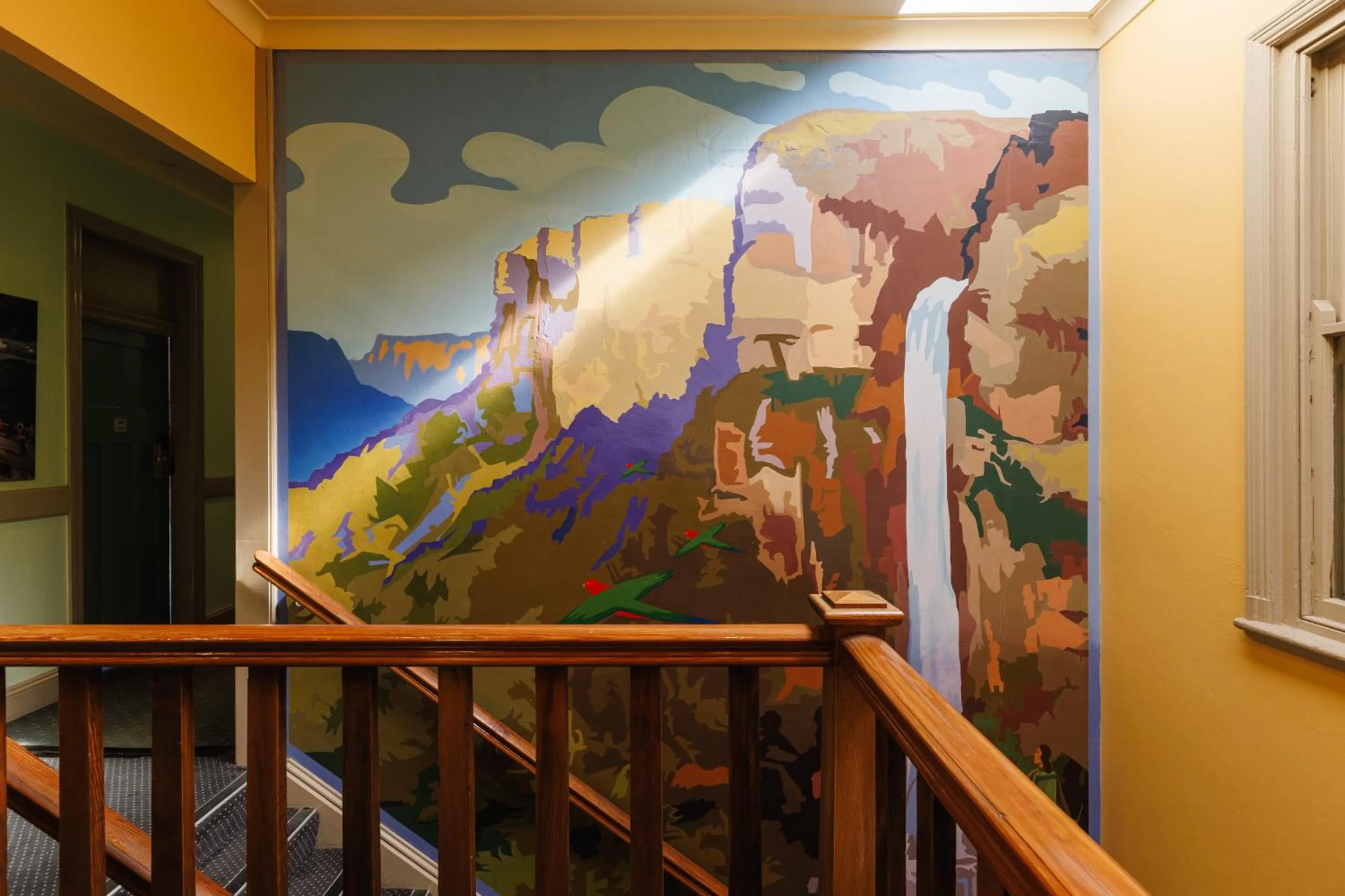 Lobby or reception in YHA Blue Mountains Katoomba