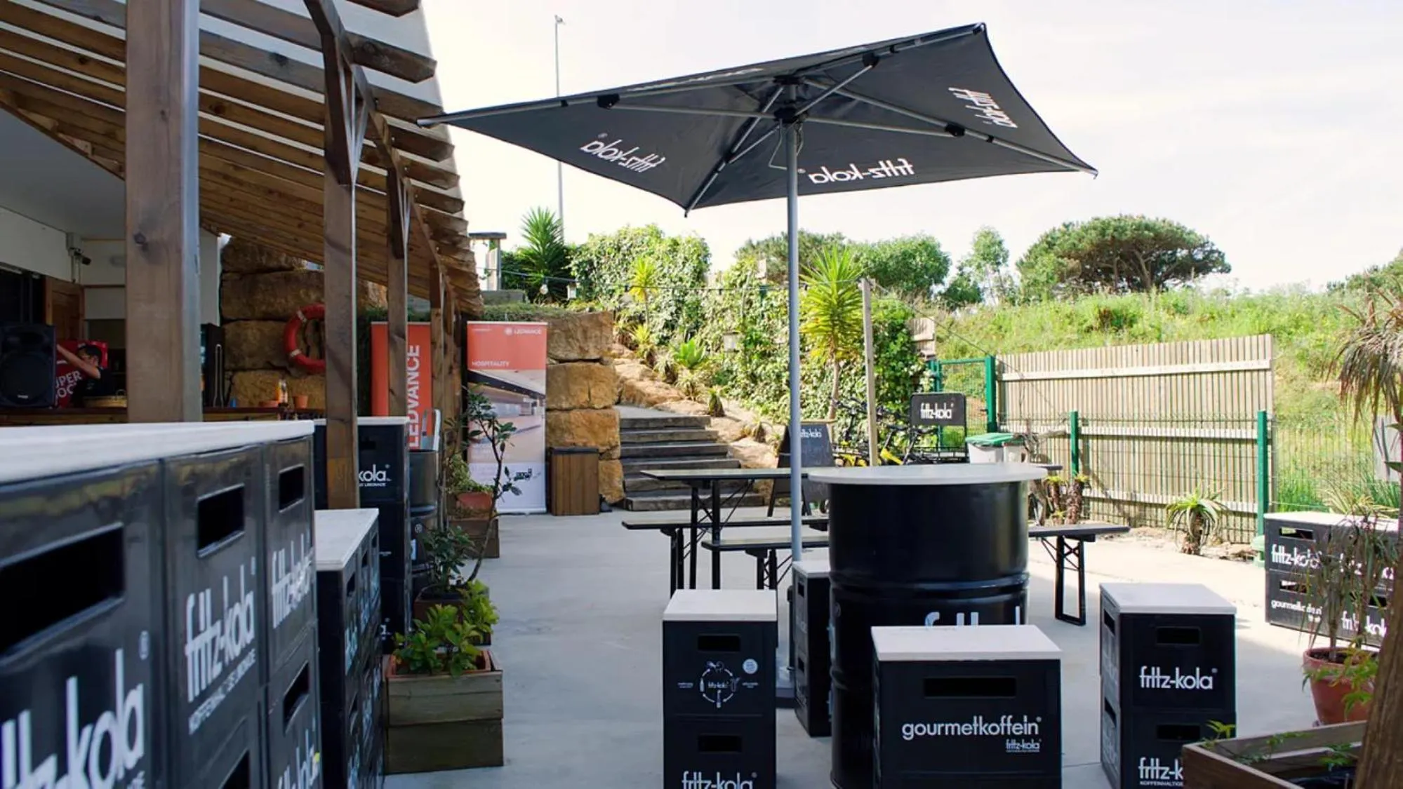 Patio in WOT Ericeira Surf Social