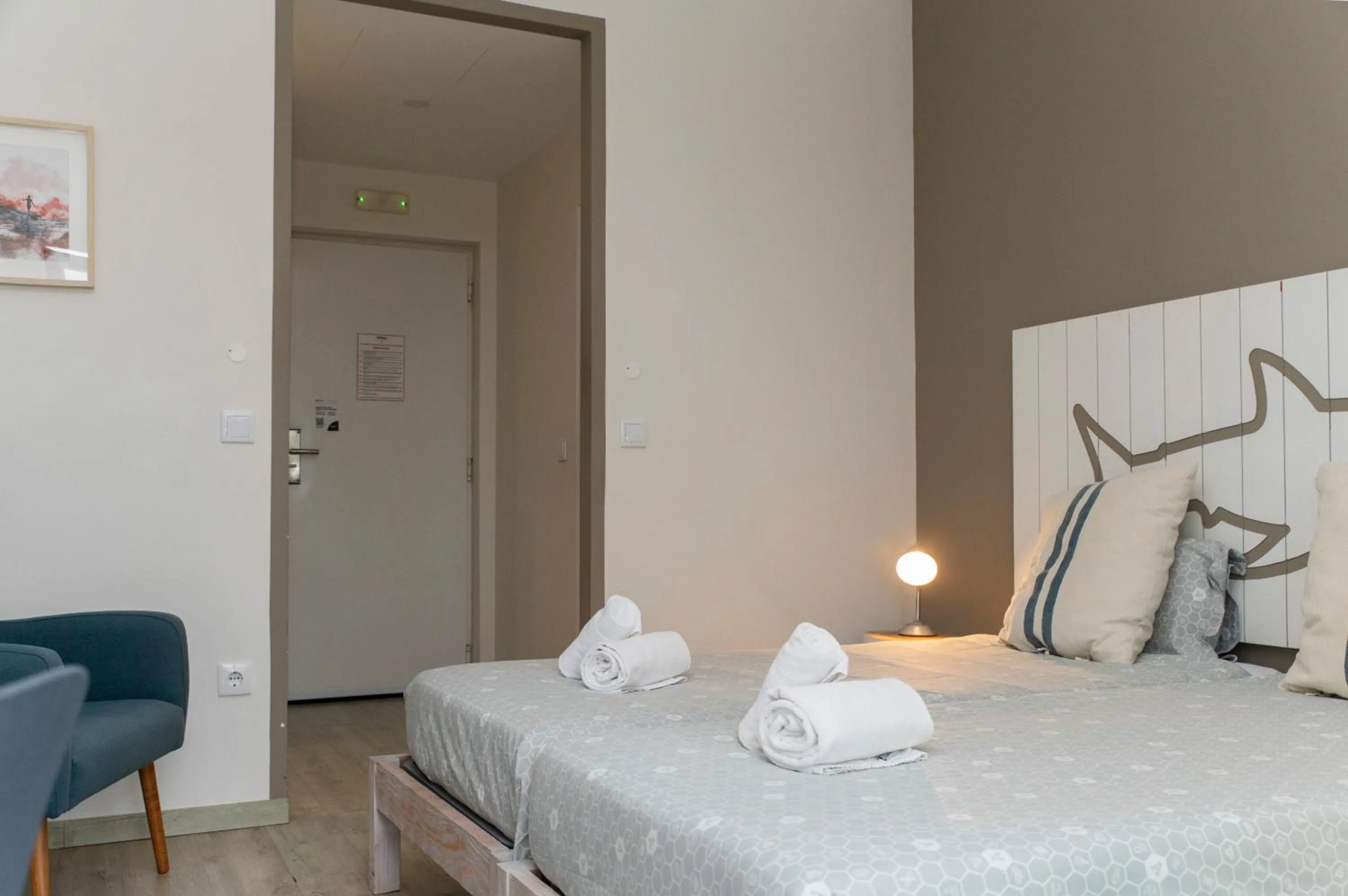 Bed in WOT Ericeira Surf Social