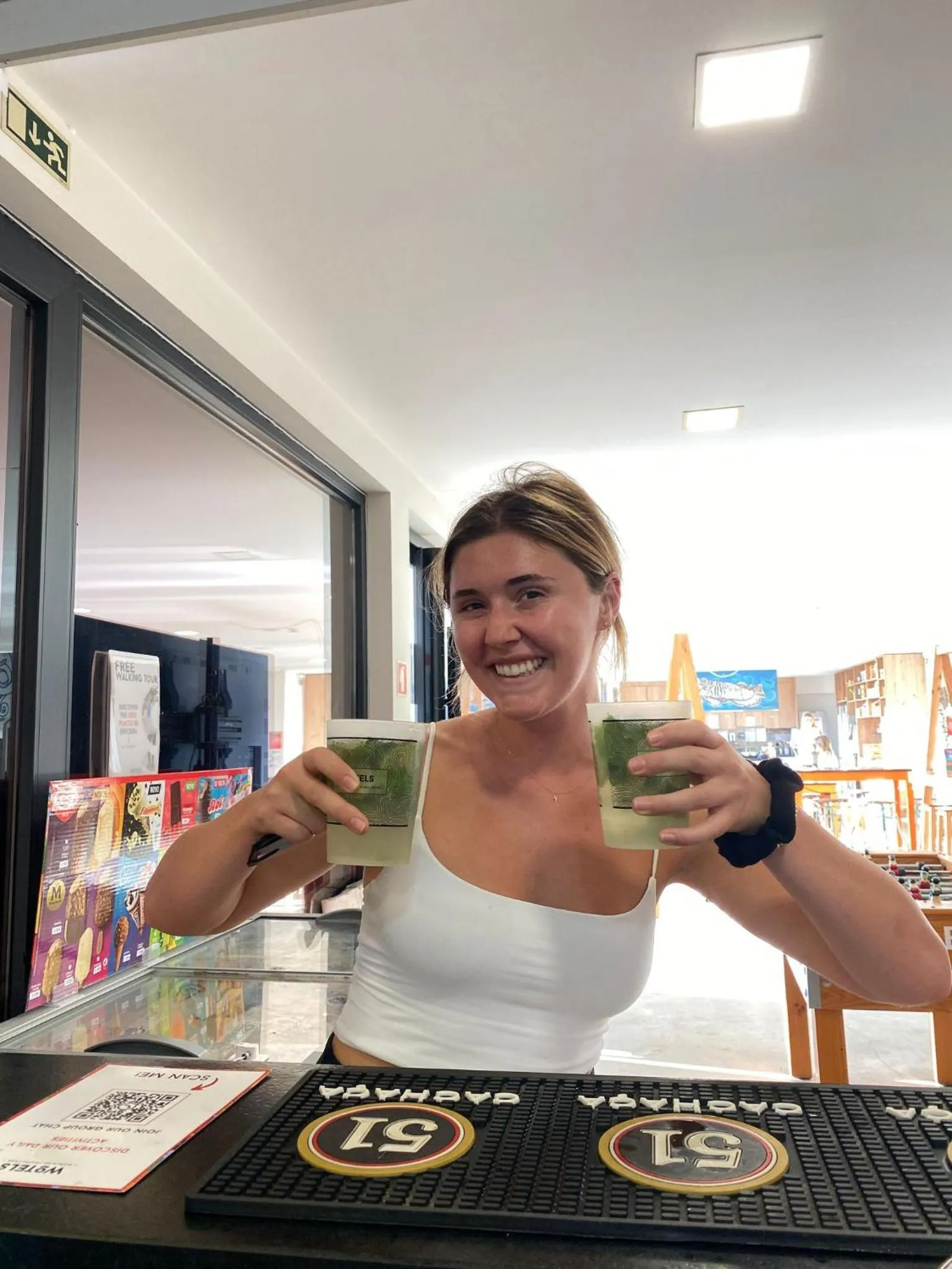 Drinks in WOT Ericeira Surf Social