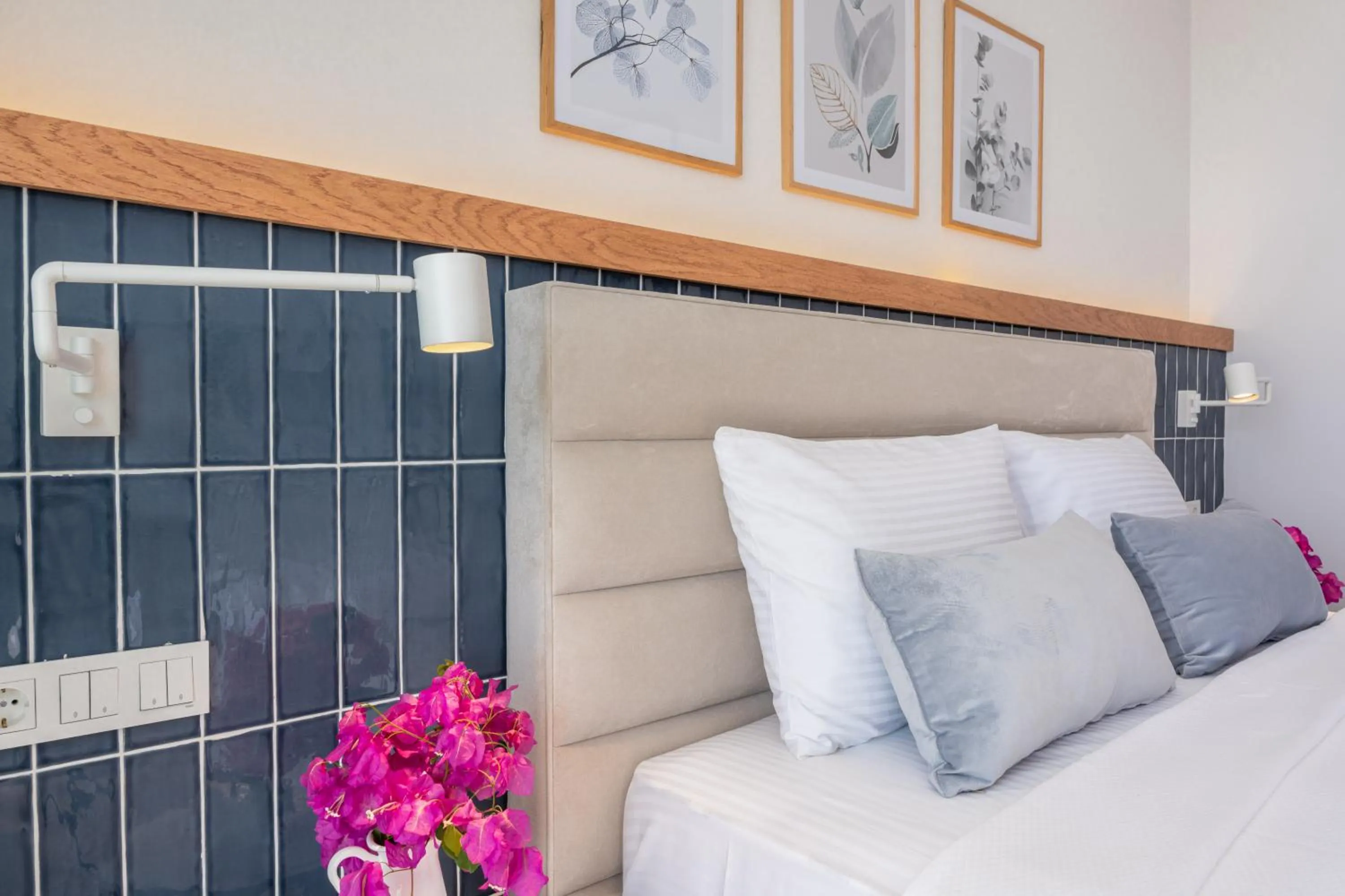 Bed in Olea Nova Hotel