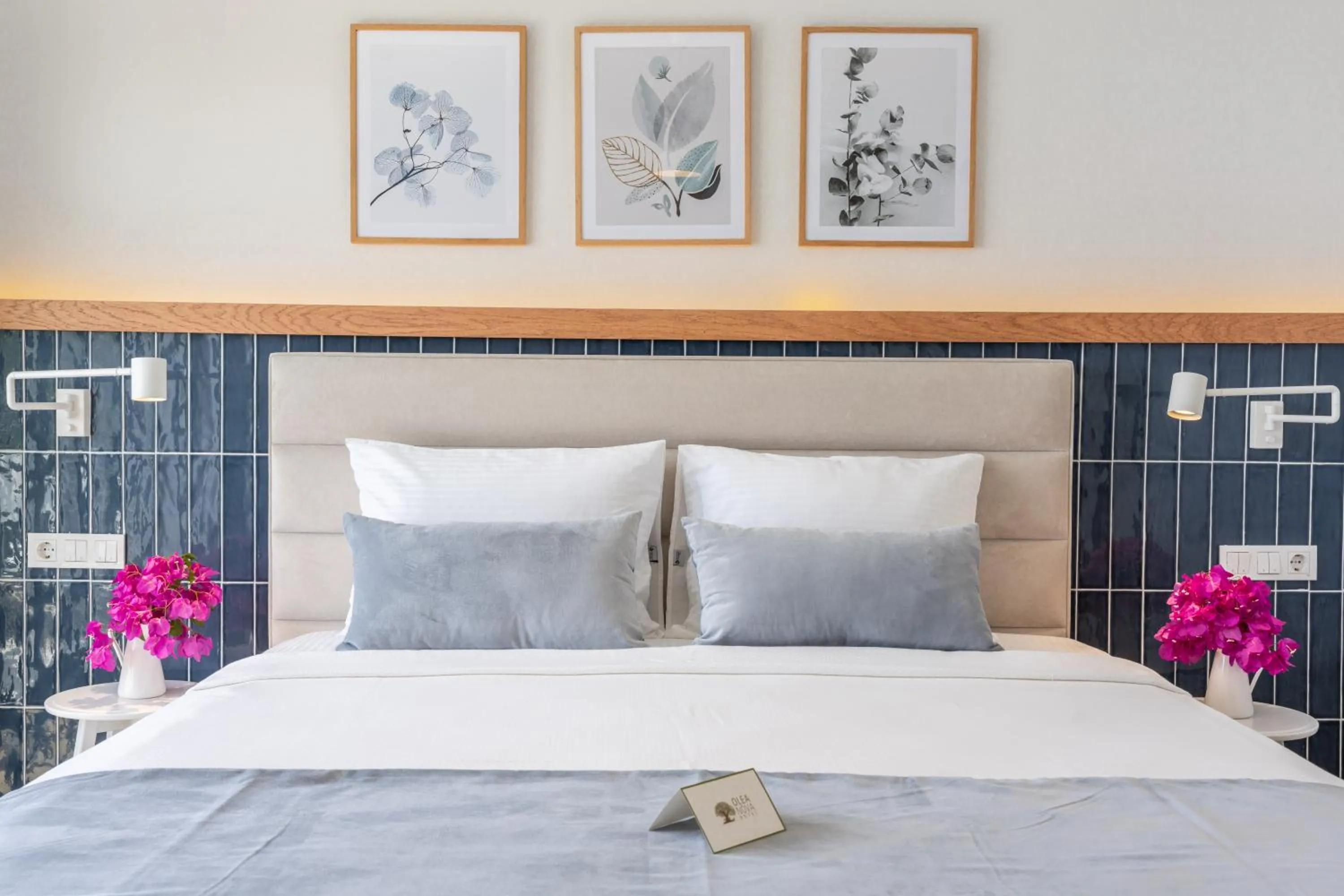 Bed in Olea Nova Hotel