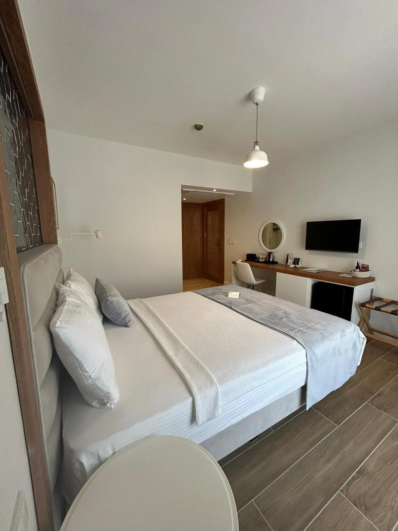 Bed in Olea Nova Hotel