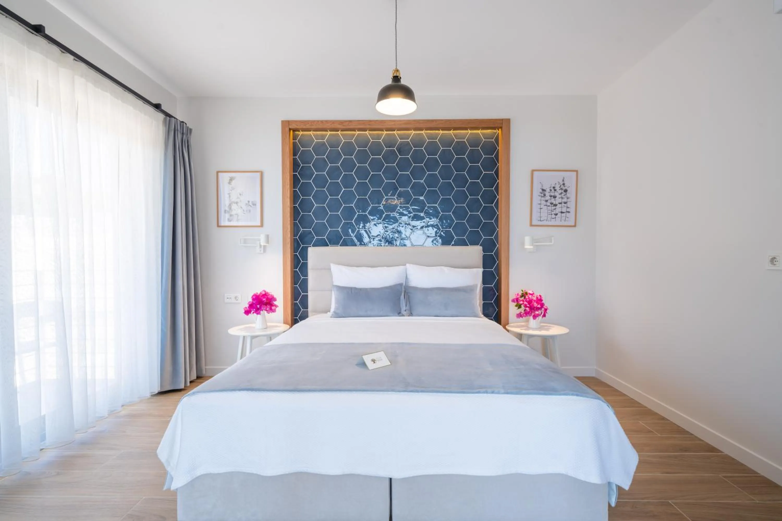 Bed in Olea Nova Hotel