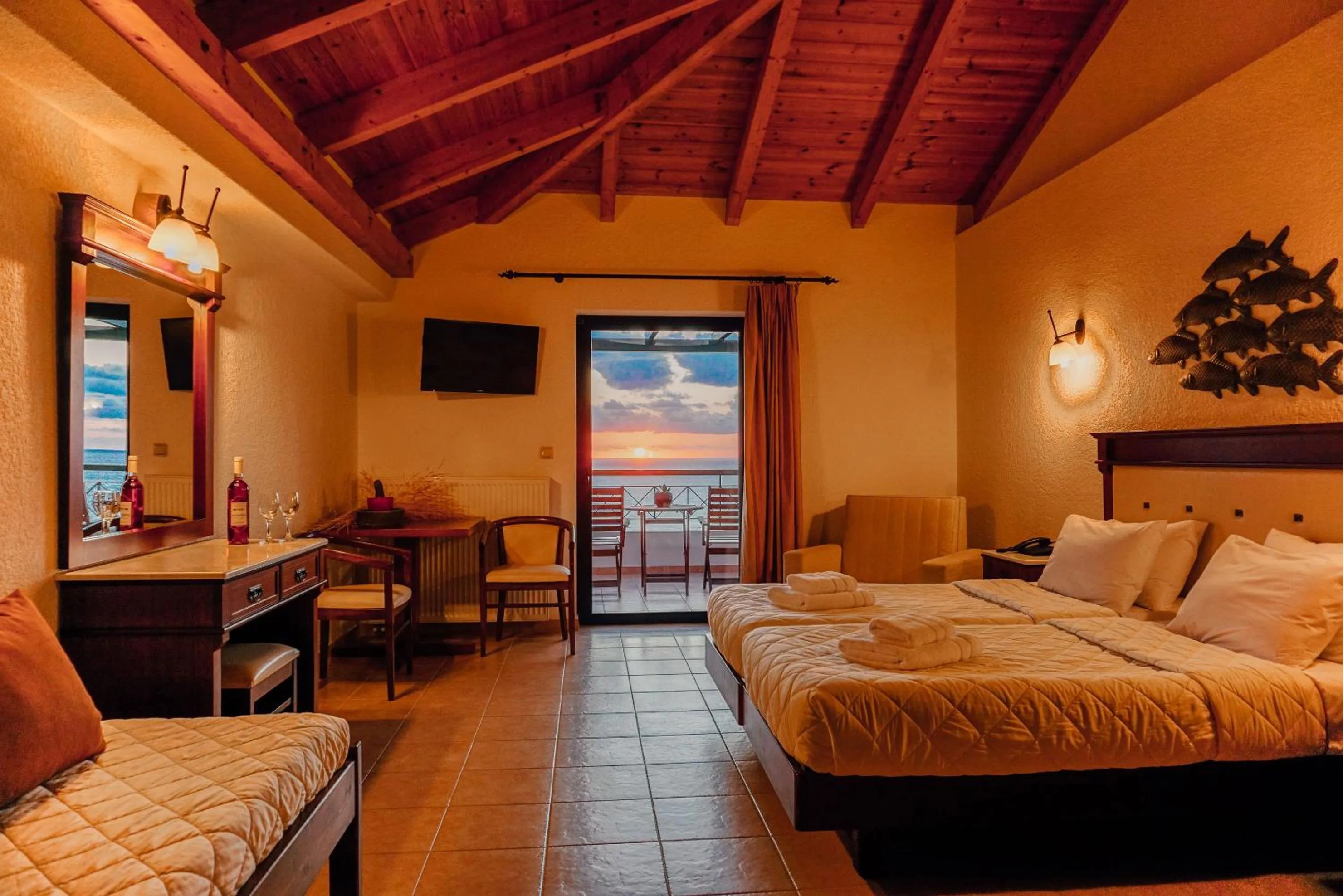 Photo of the whole room, Bed in Natura Club Hotel & Spa - Adults Guests