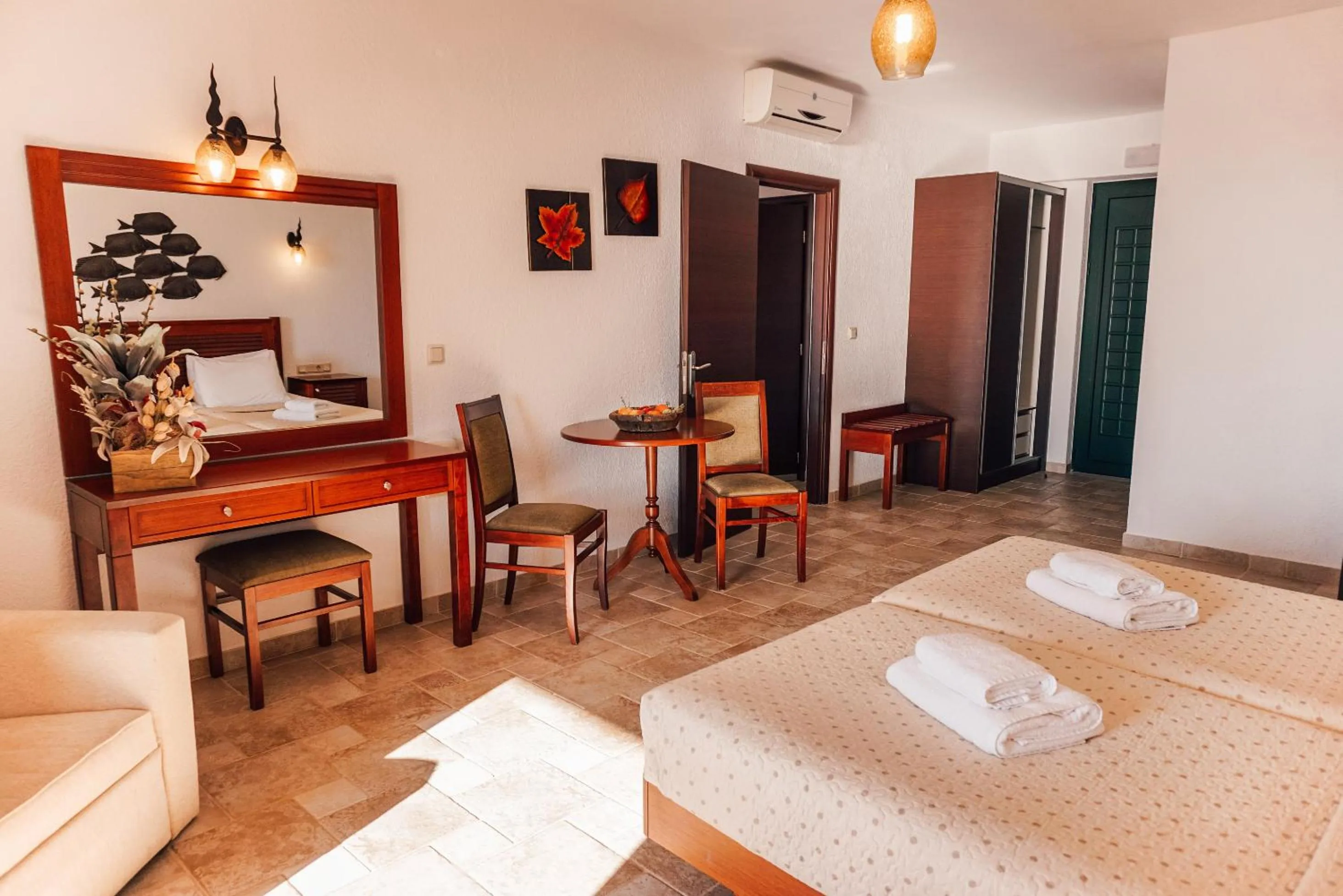 Decorative detail, Bed in Natura Club Hotel & Spa - Adults Guests