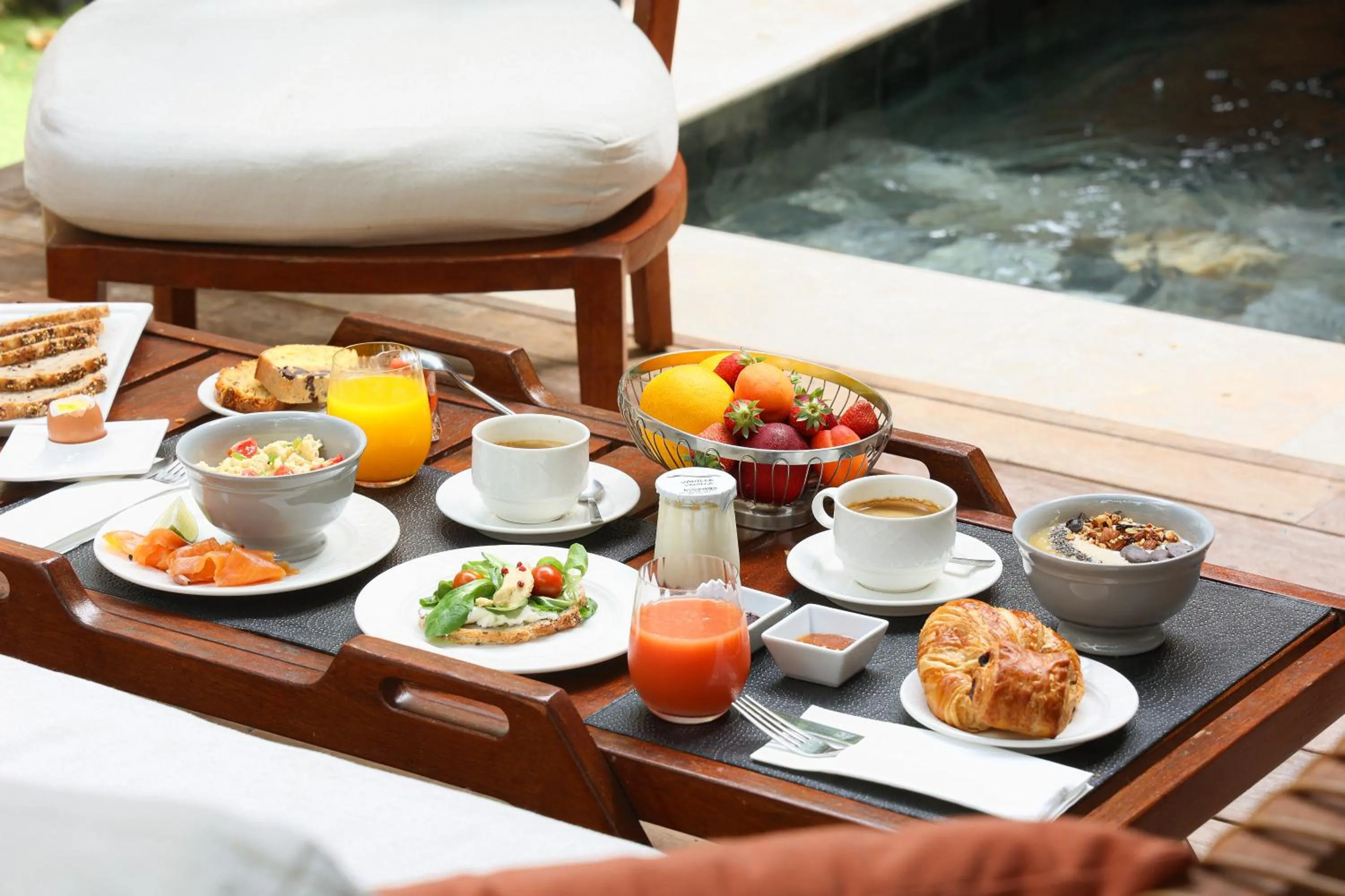 Breakfast in Le Boutique Hotel & Spa
