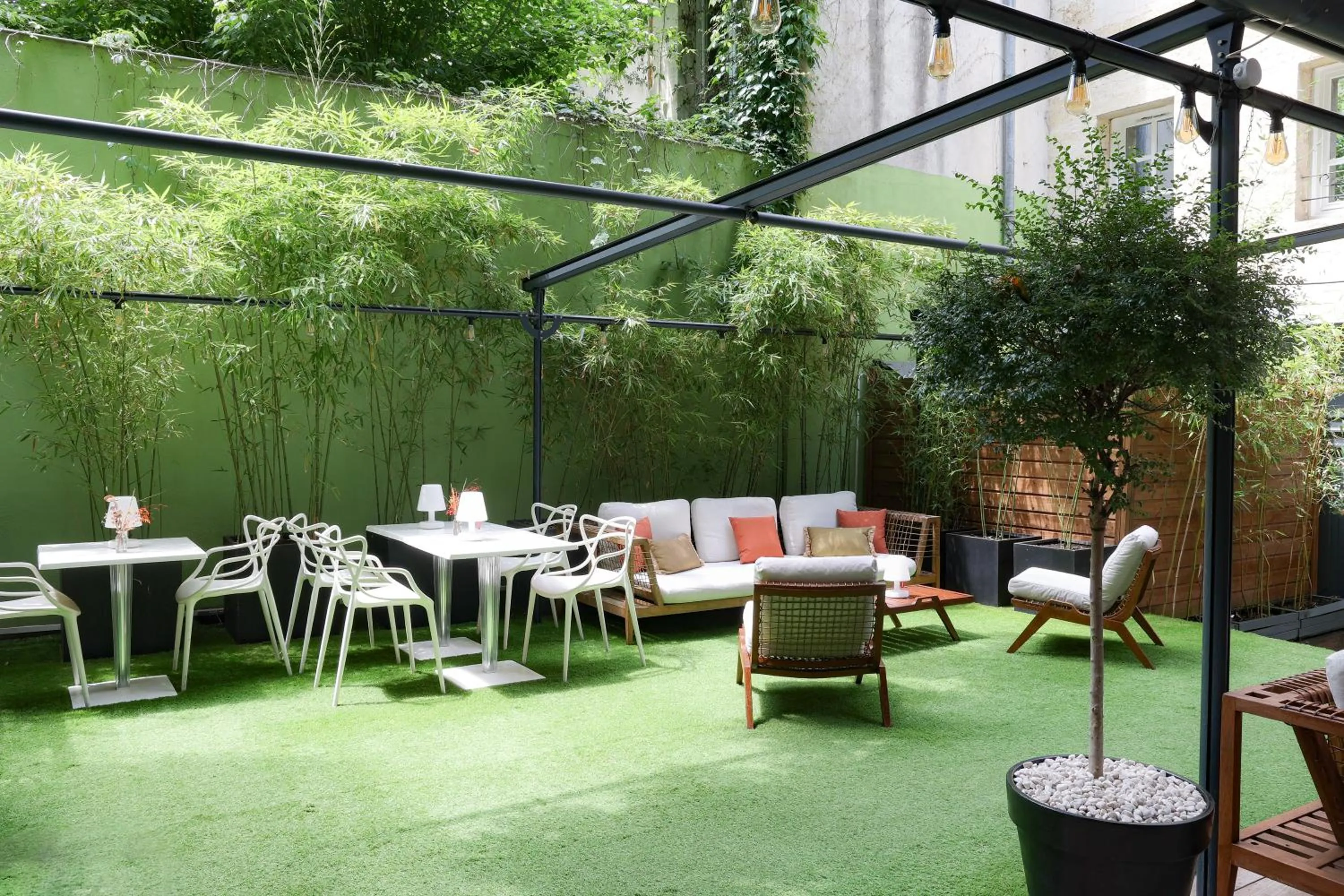 Patio in Le Boutique Hotel & Spa