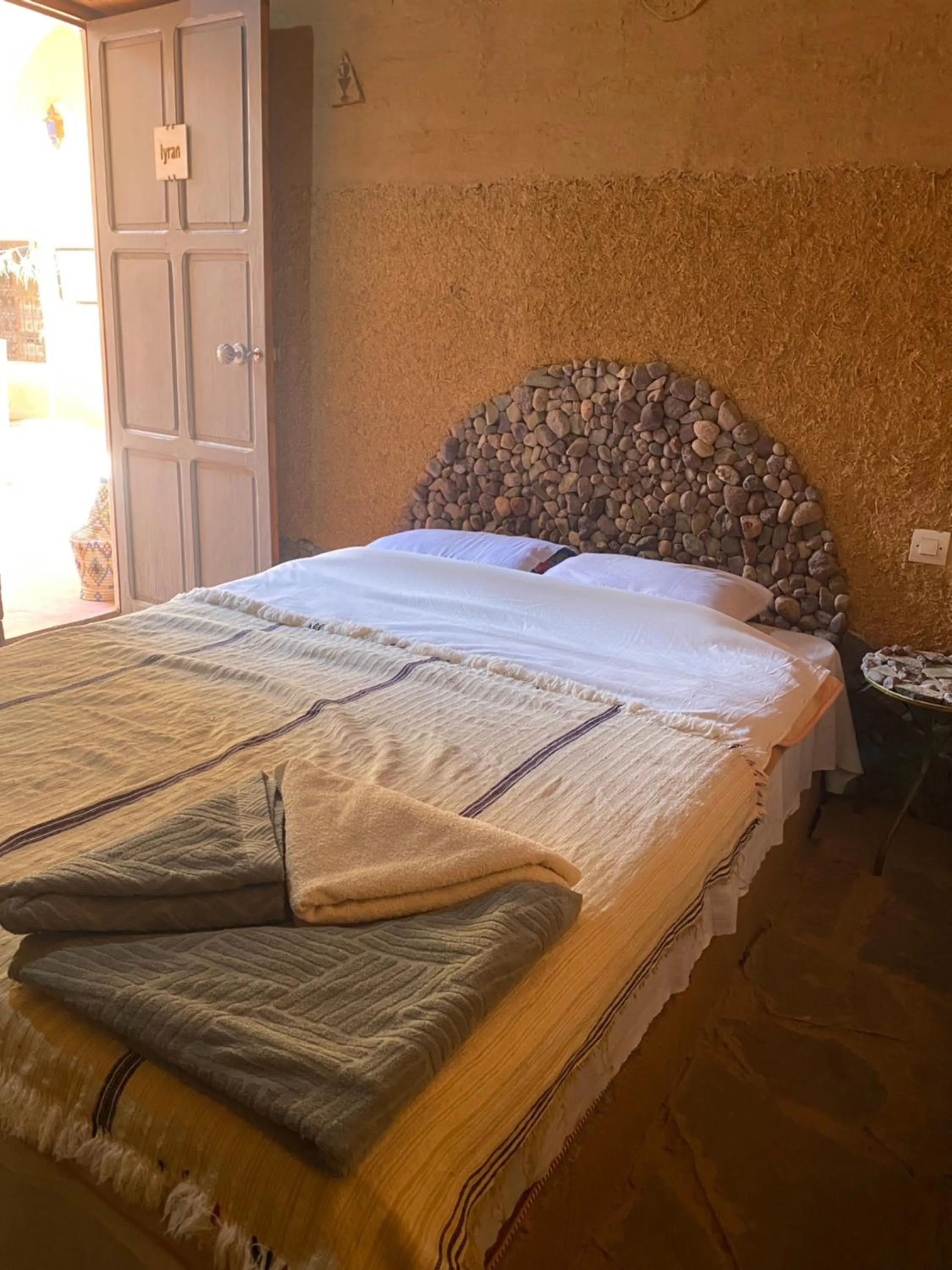 Bed in Riad Nkob