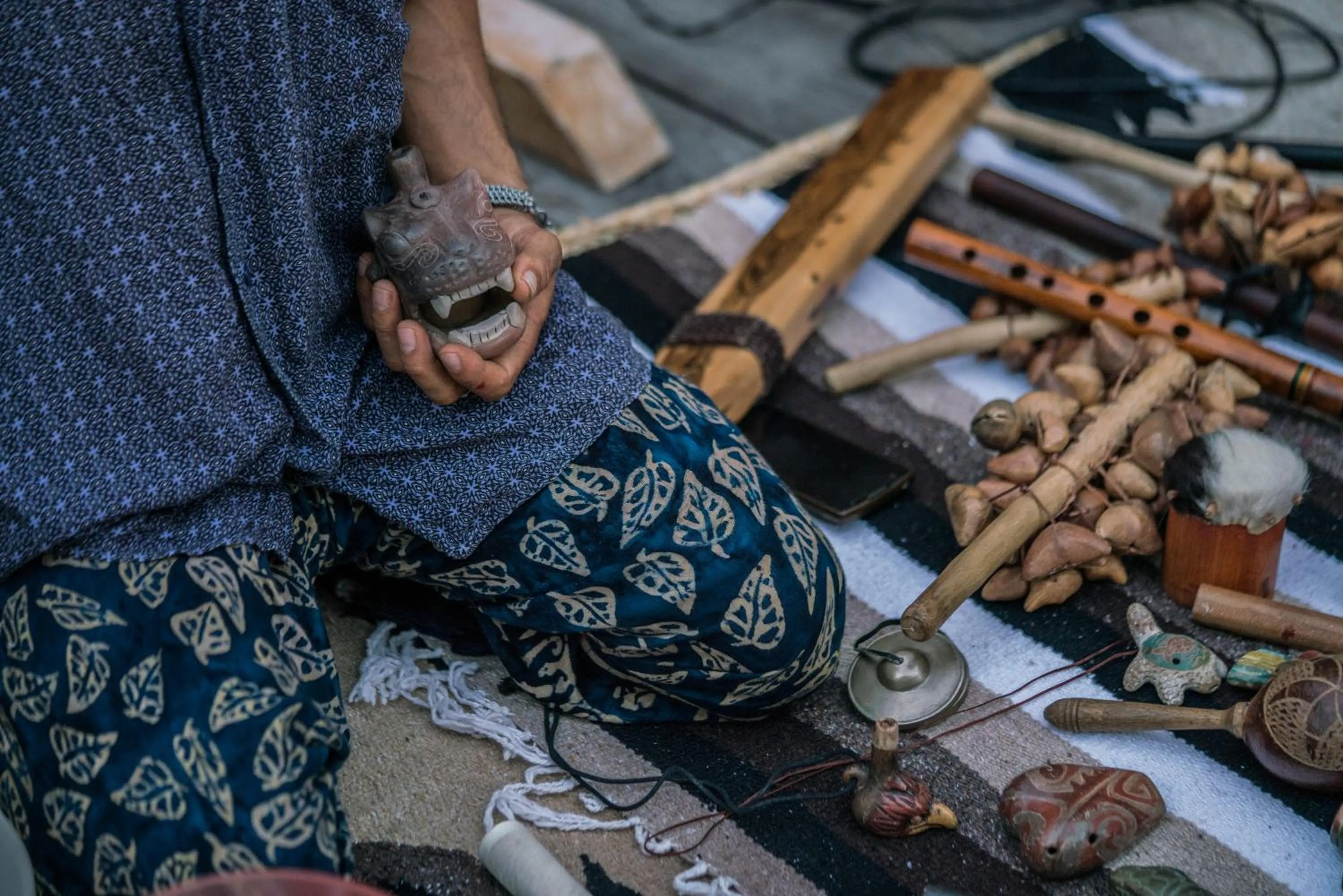 Decorative detail in Casa Maya Kaan