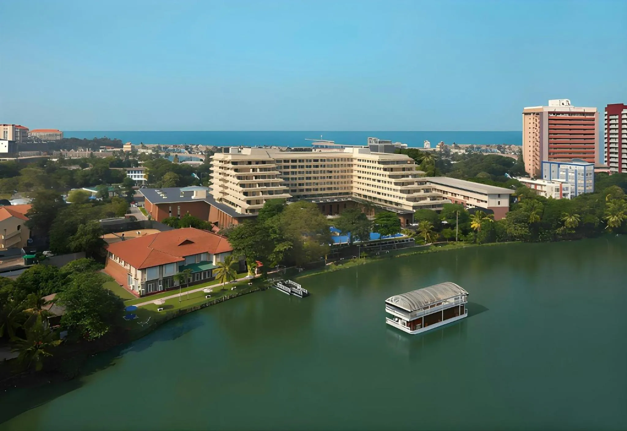 Bird's eye view in Cinnamon Lakeside