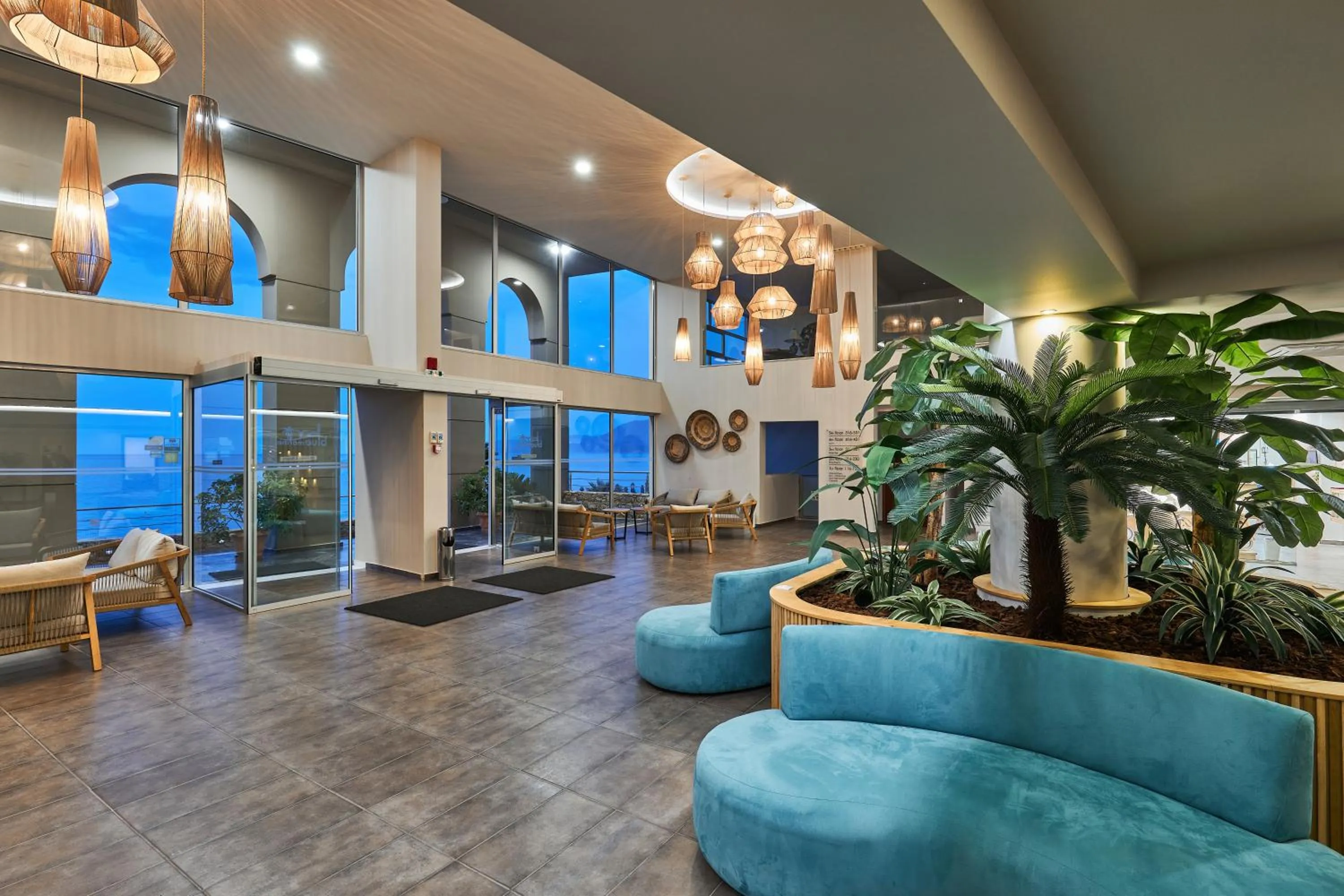 Living room in Blue Marine Resort and Spa Hotel