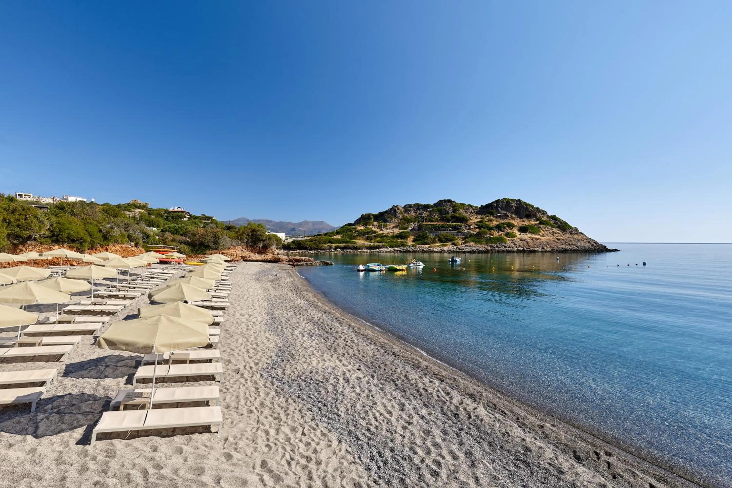 Beach in Blue Marine Resort and Spa Hotel