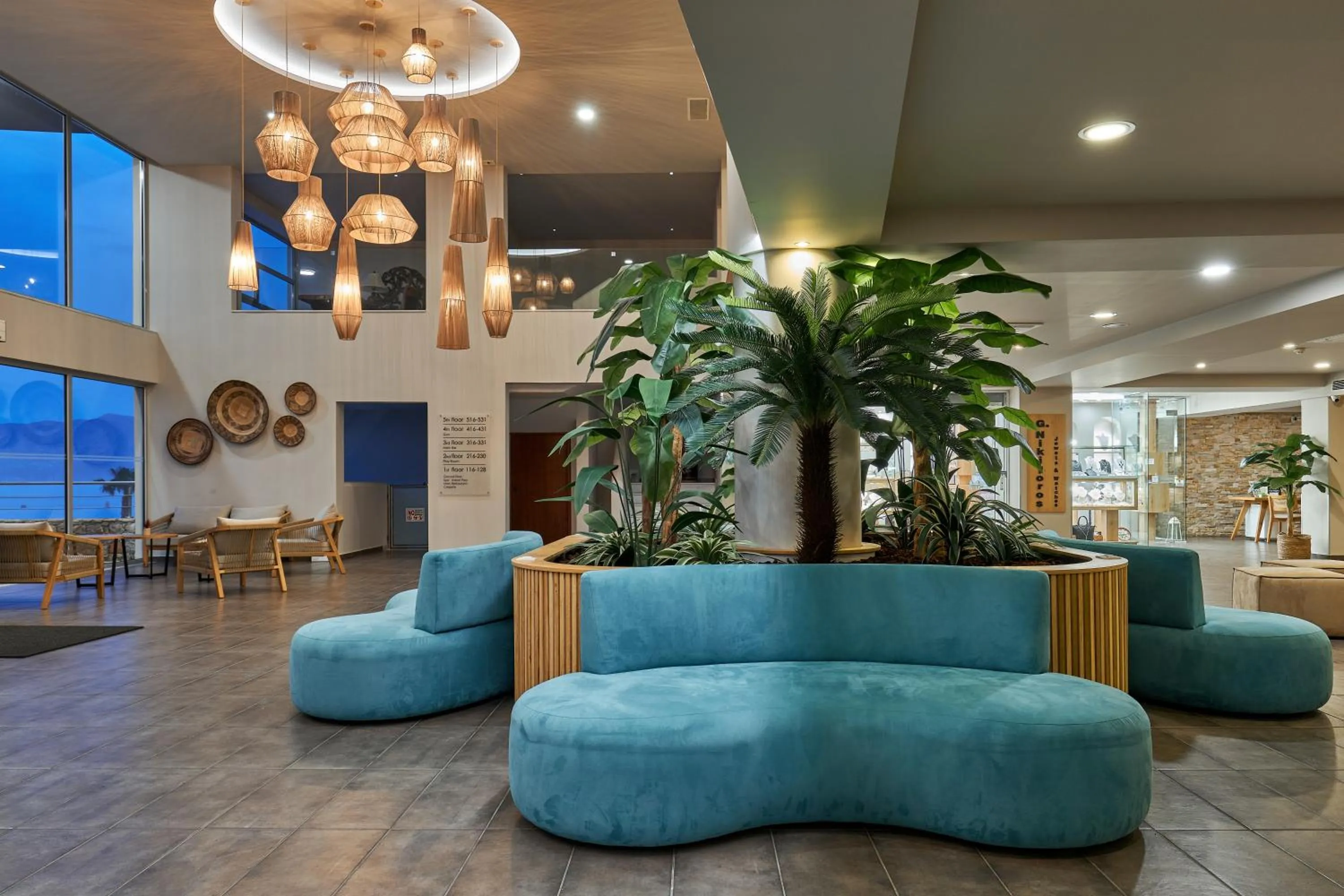 Living room in Blue Marine Resort and Spa Hotel