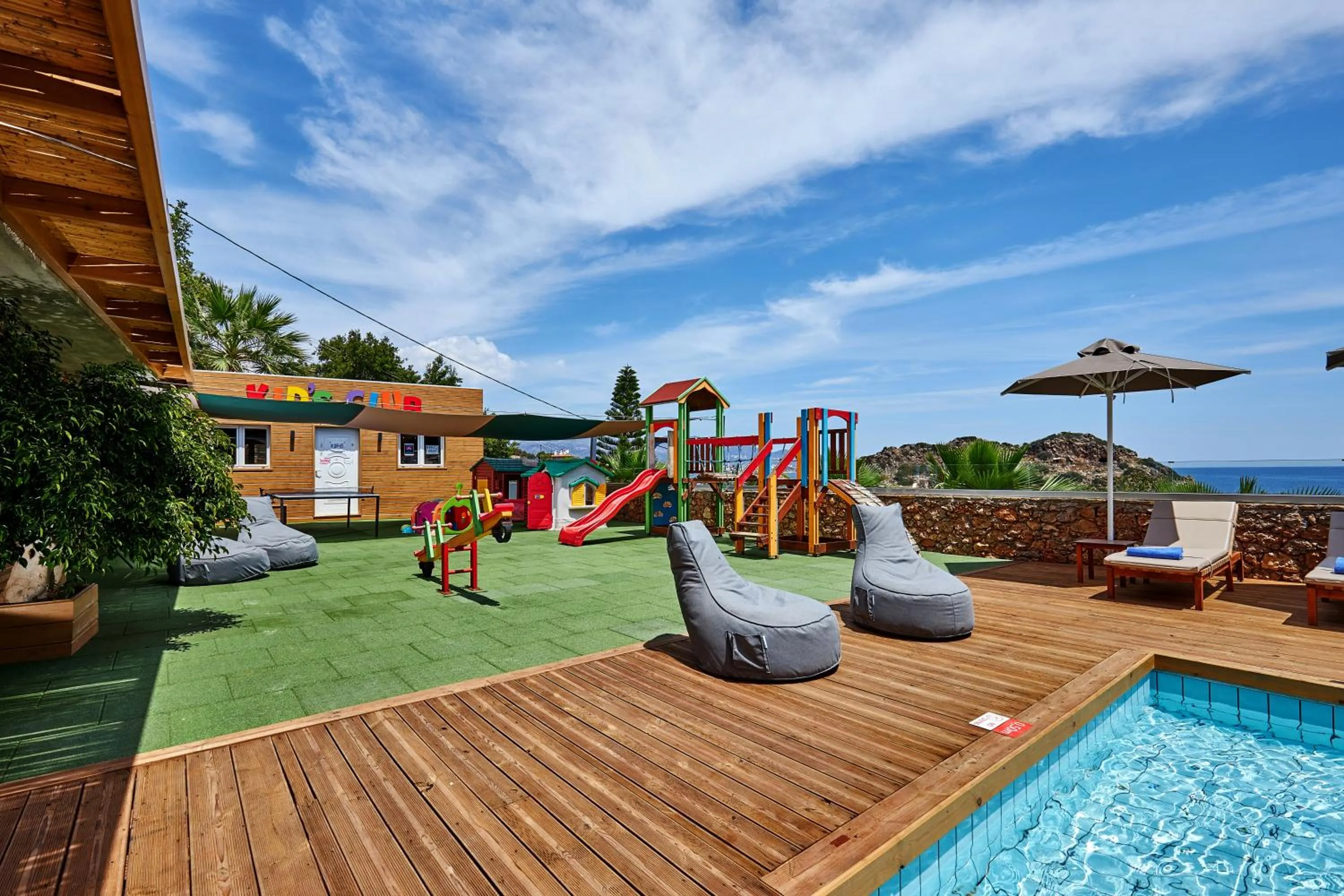 Swimming pool in Blue Marine Resort and Spa Hotel